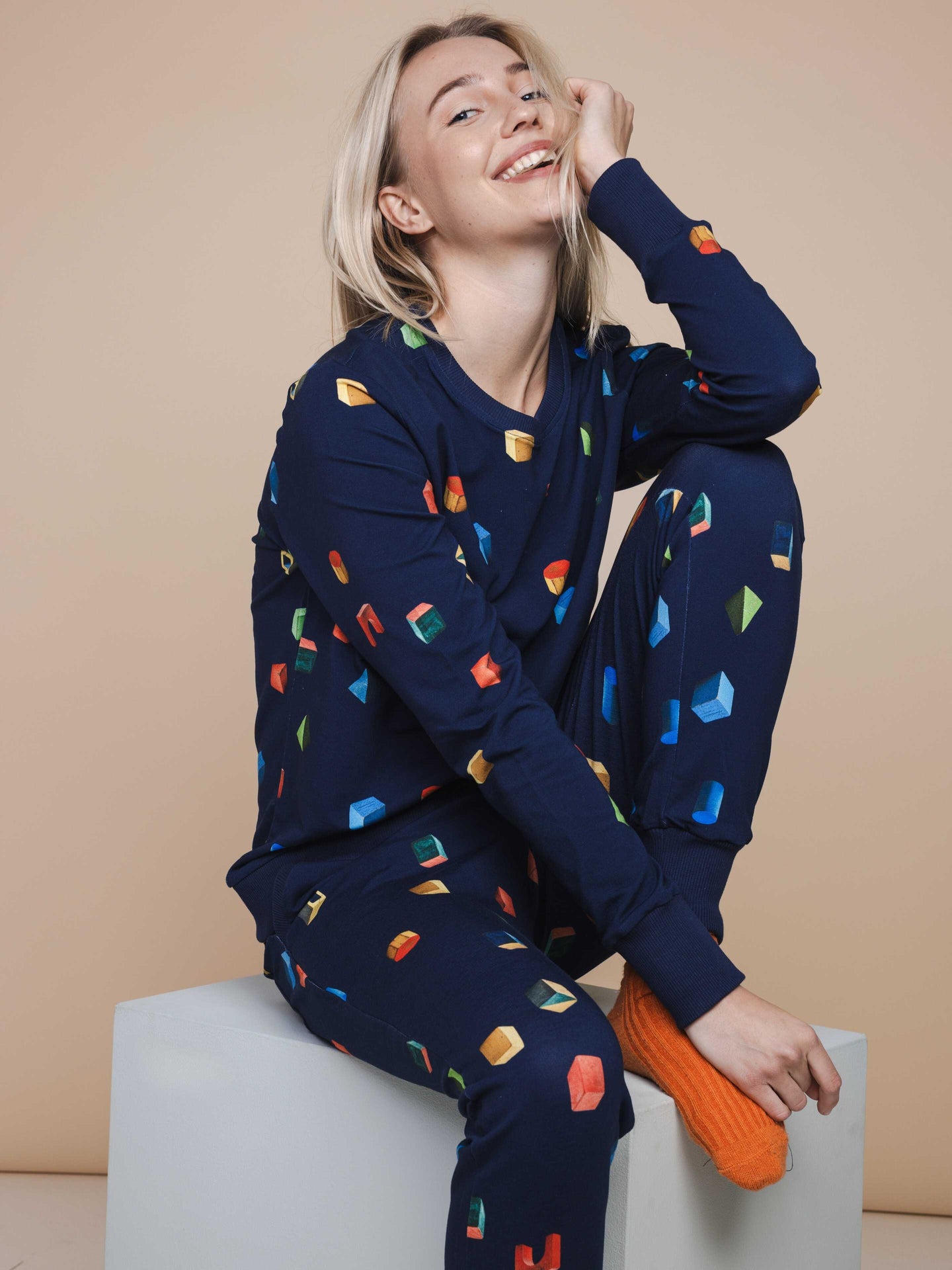 Building Blocks Sweater Dames - SNURK