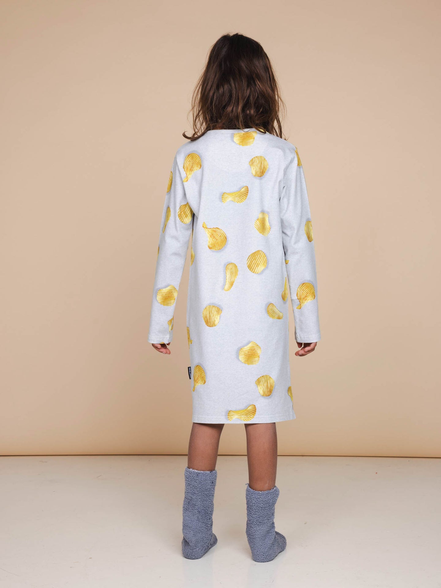 Chips Long Sleeve Dress Kids - SNURK