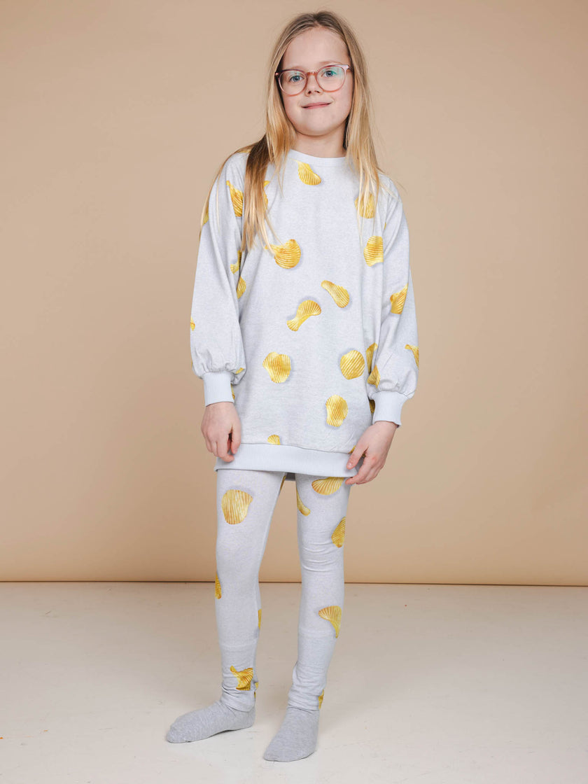 Chips Sweater Dress und Legging set Kids