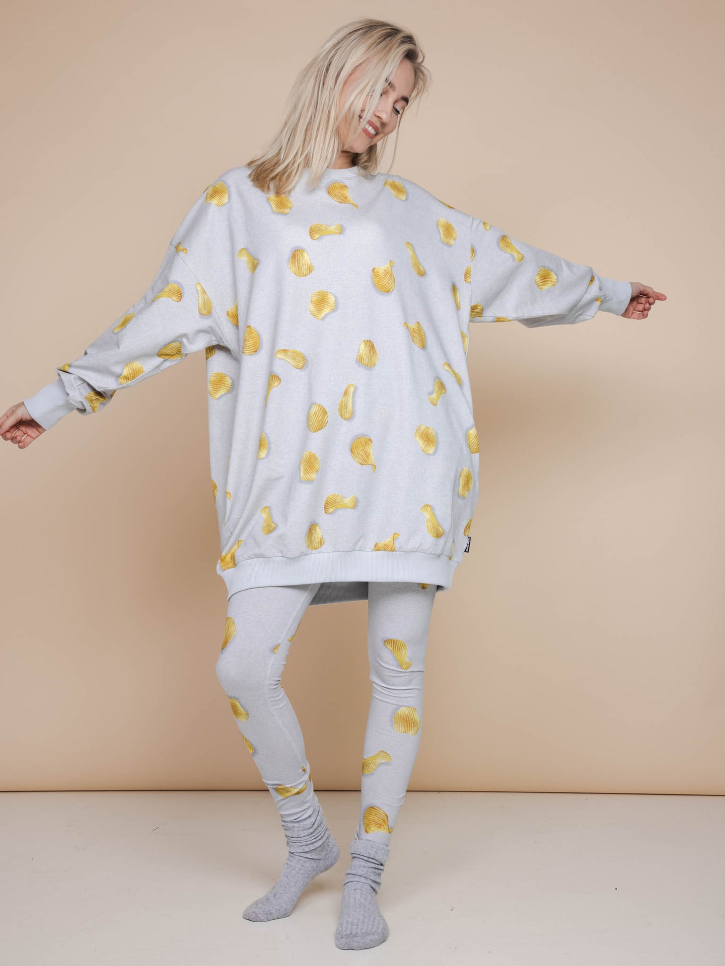 Chips Sweater Dress Dames - SNURK