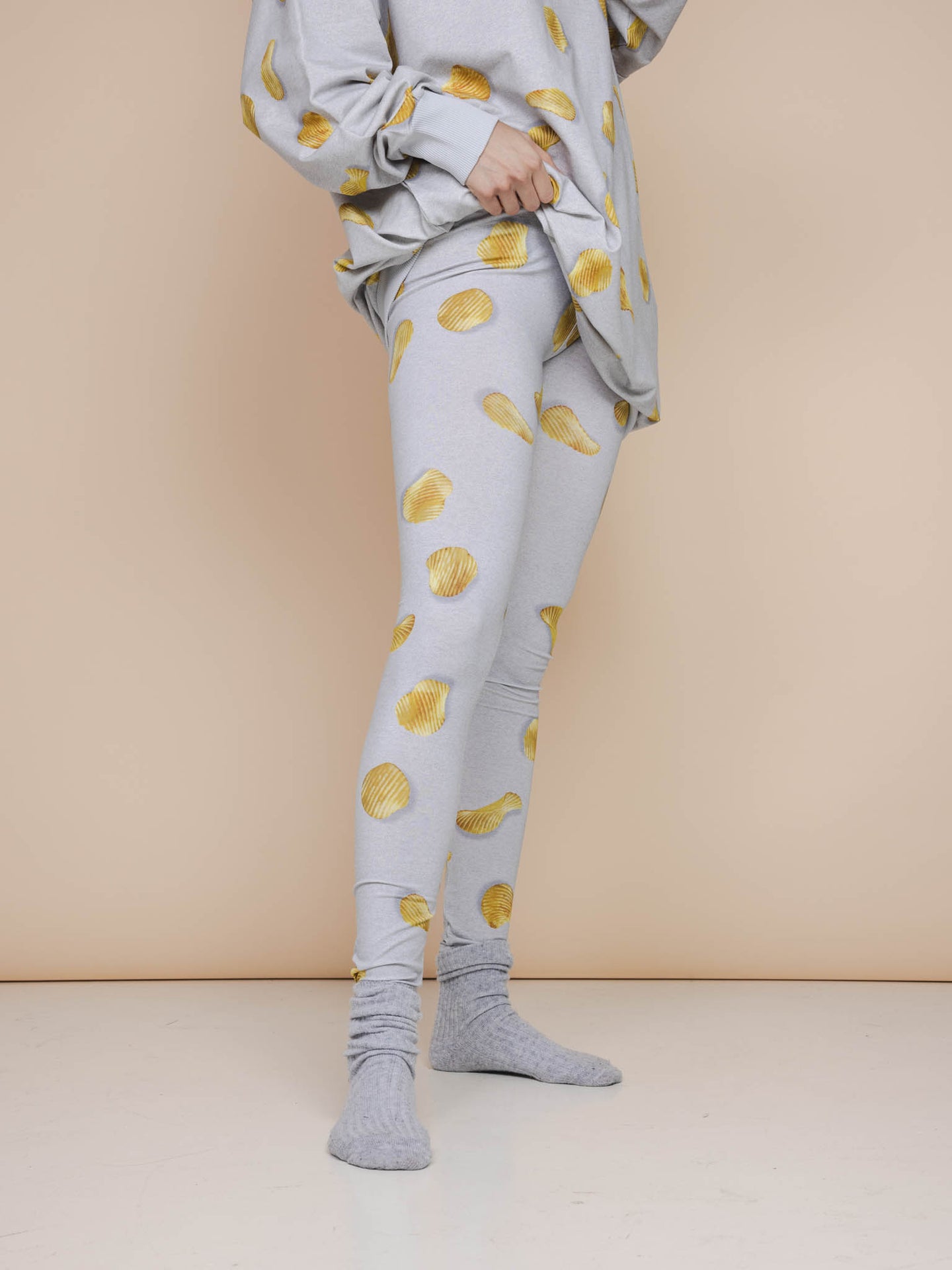 Chips Sweater Dress en Legging set Dames - SNURK