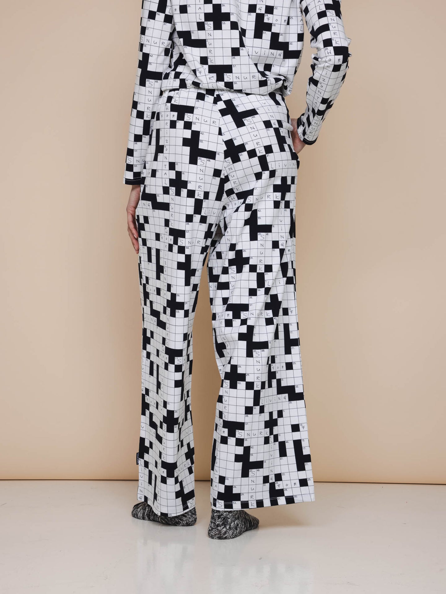 Crossword Wijde broek Dames - SNURK
