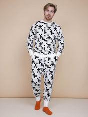 Crossword Sweater and Pants set Men