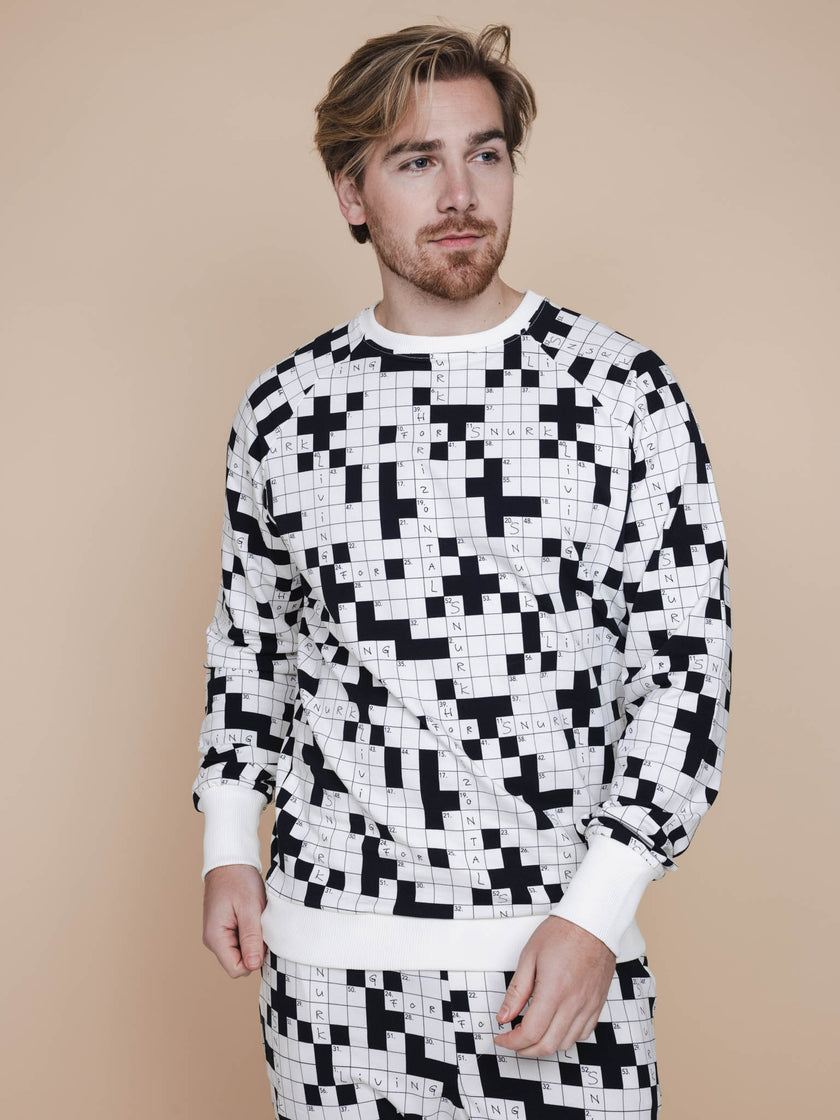Crossword Sweater Heren