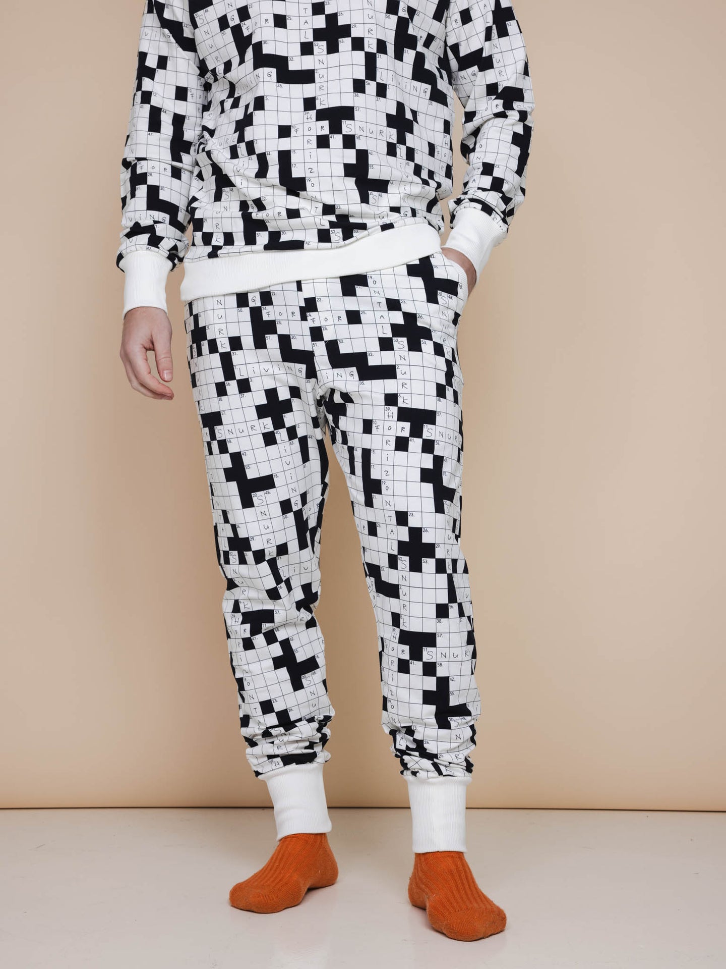 Crossword Sweater en Broek set Heren - SNURK
