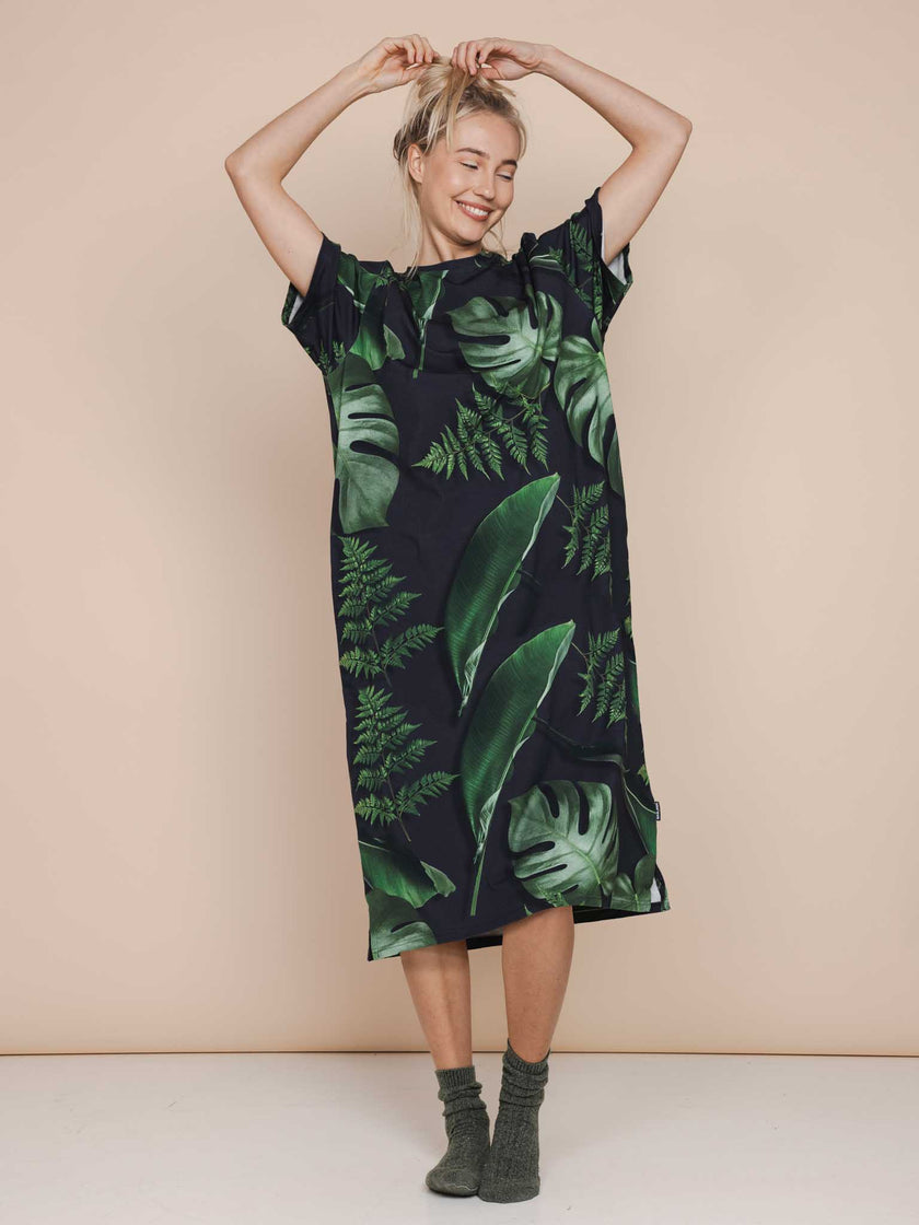 Dark Forest Relaxed Tee Dress Damen