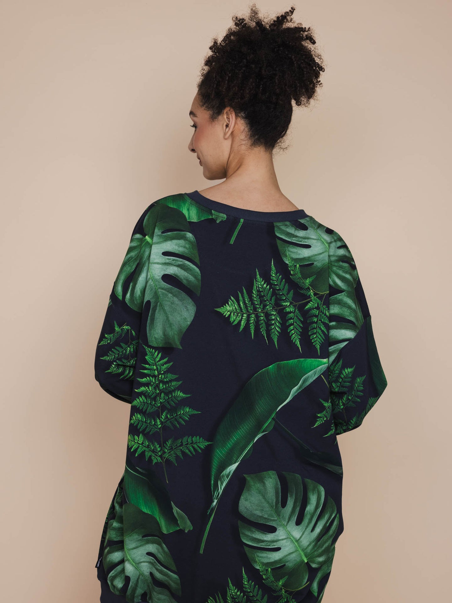 Dark Forest Sweater Dress Dames - SNURK