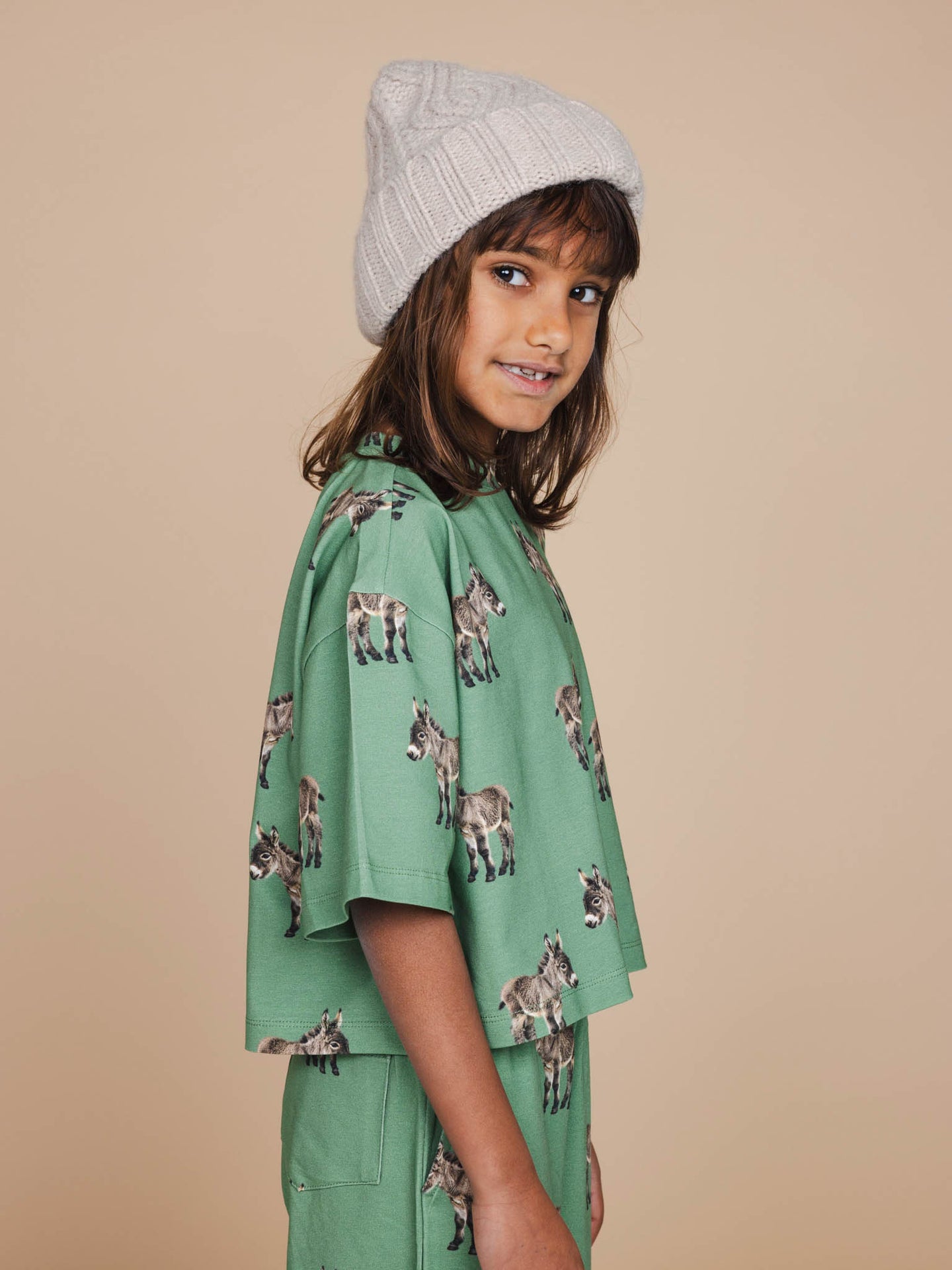 Donkeys Cropped T-Shirt Kids - SNURK