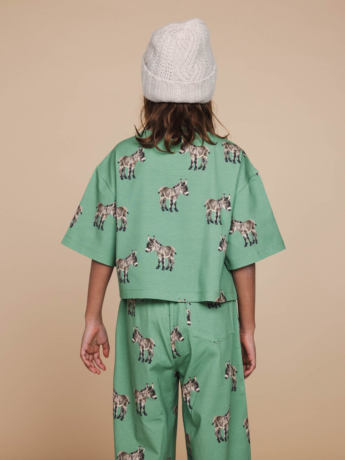 Donkeys Cropped T-Shirt Kids - SNURK