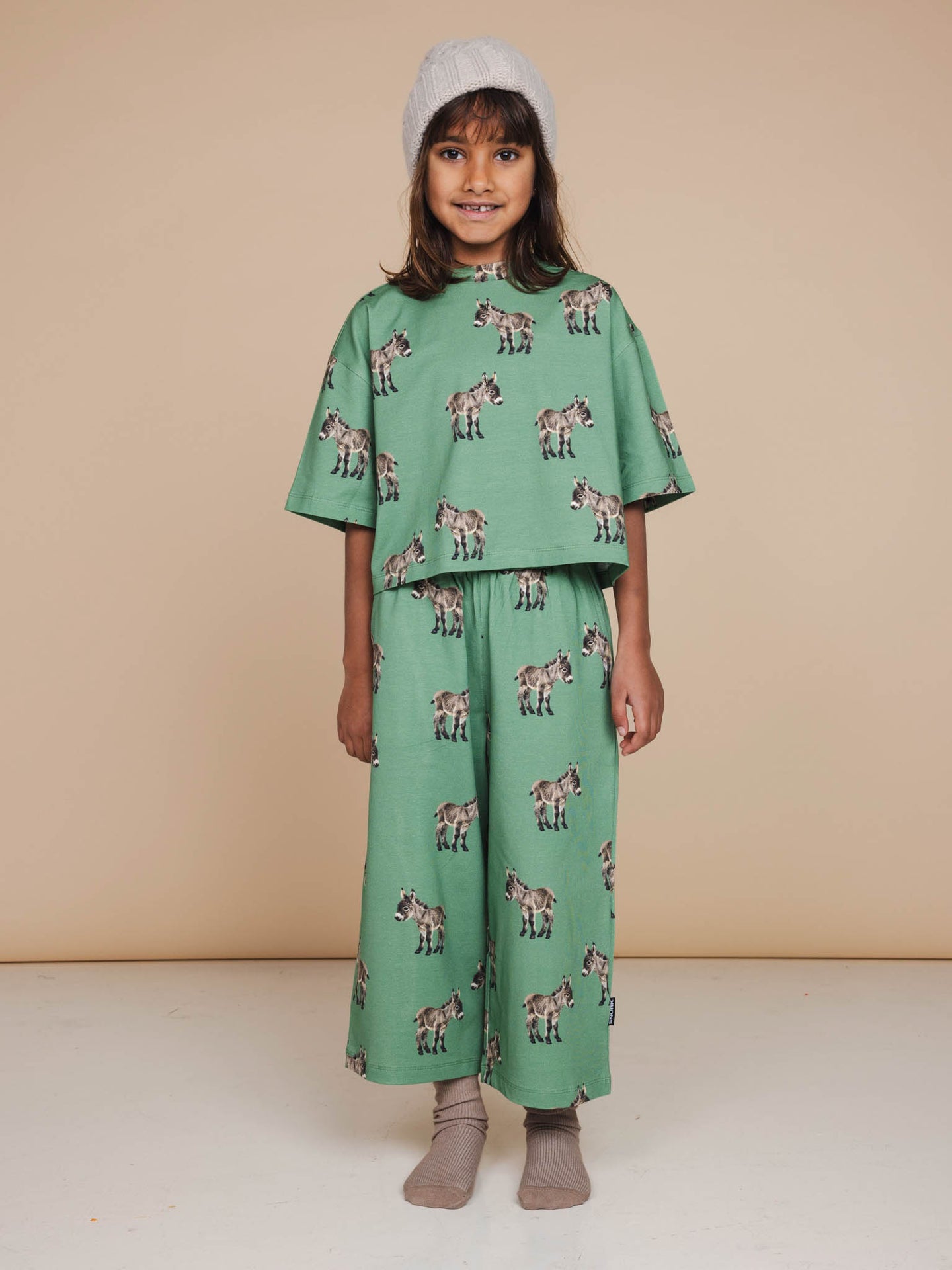 Donkeys Cropped T-Shirt Kids - SNURK