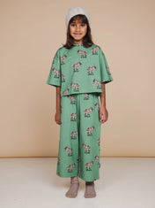 Donkeys Cropped T-shirt und weite Hose set Kids