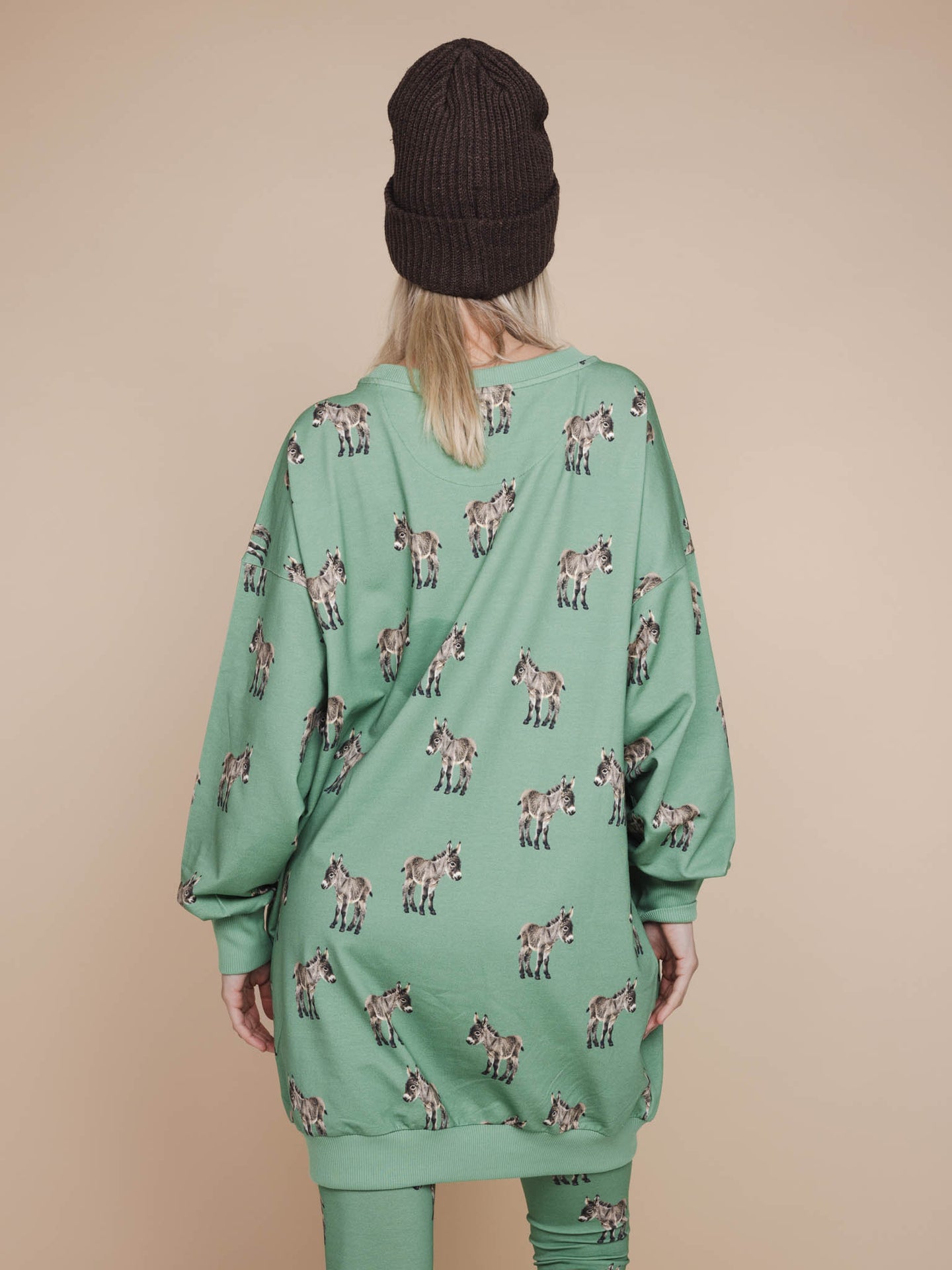 Donkeys Sweater Dress en Legging set Dames - SNURK