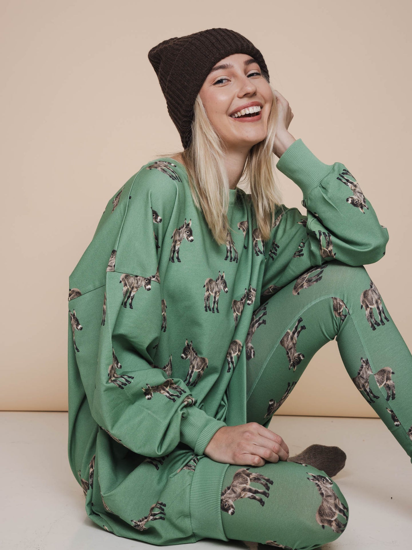 Donkeys Sweater Dress Dames - SNURK