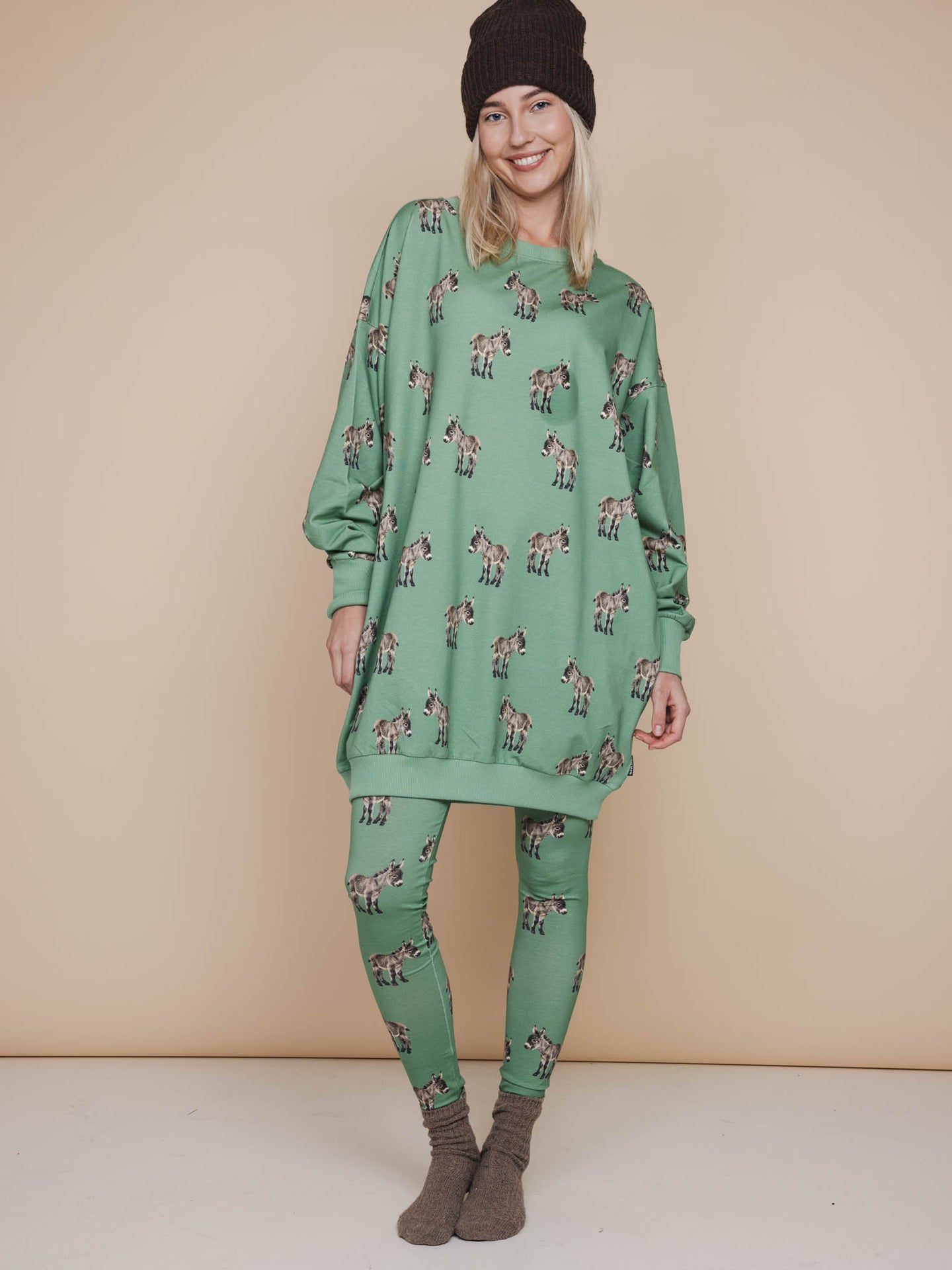Donkeys Sweater Dress Dames - SNURK