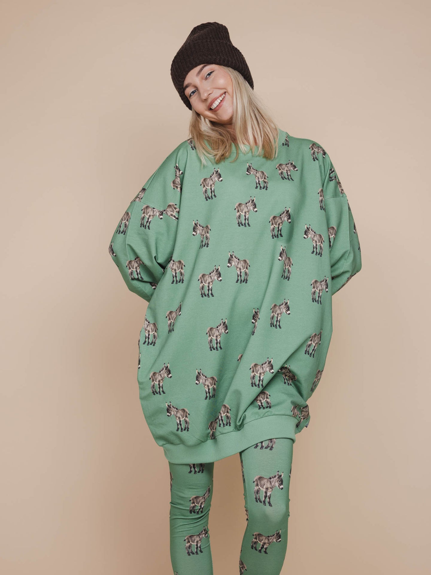 Donkeys Sweater Dress Dames - SNURK