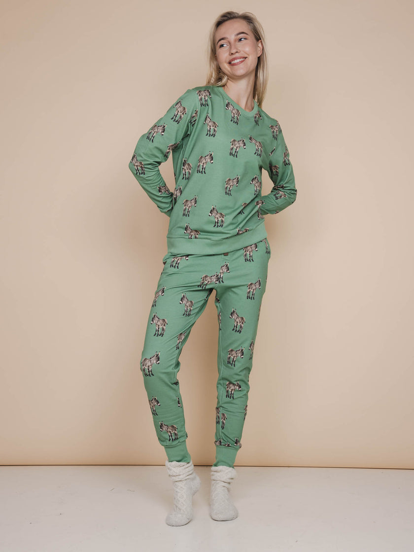 Donkeys Sweater en Broek set Dames