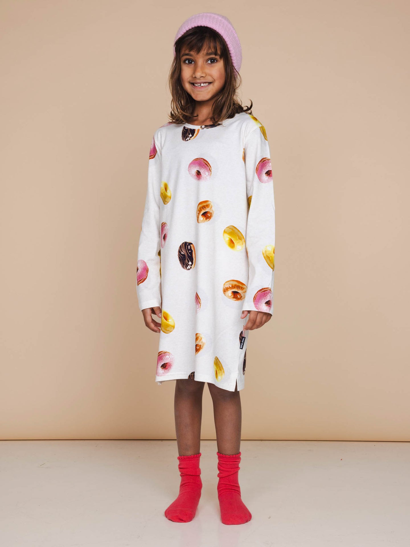 Donuts Long Sleeve Dress Kids - SNURK