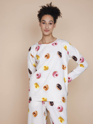 Donuts Long Sleeve T-shirt Dames