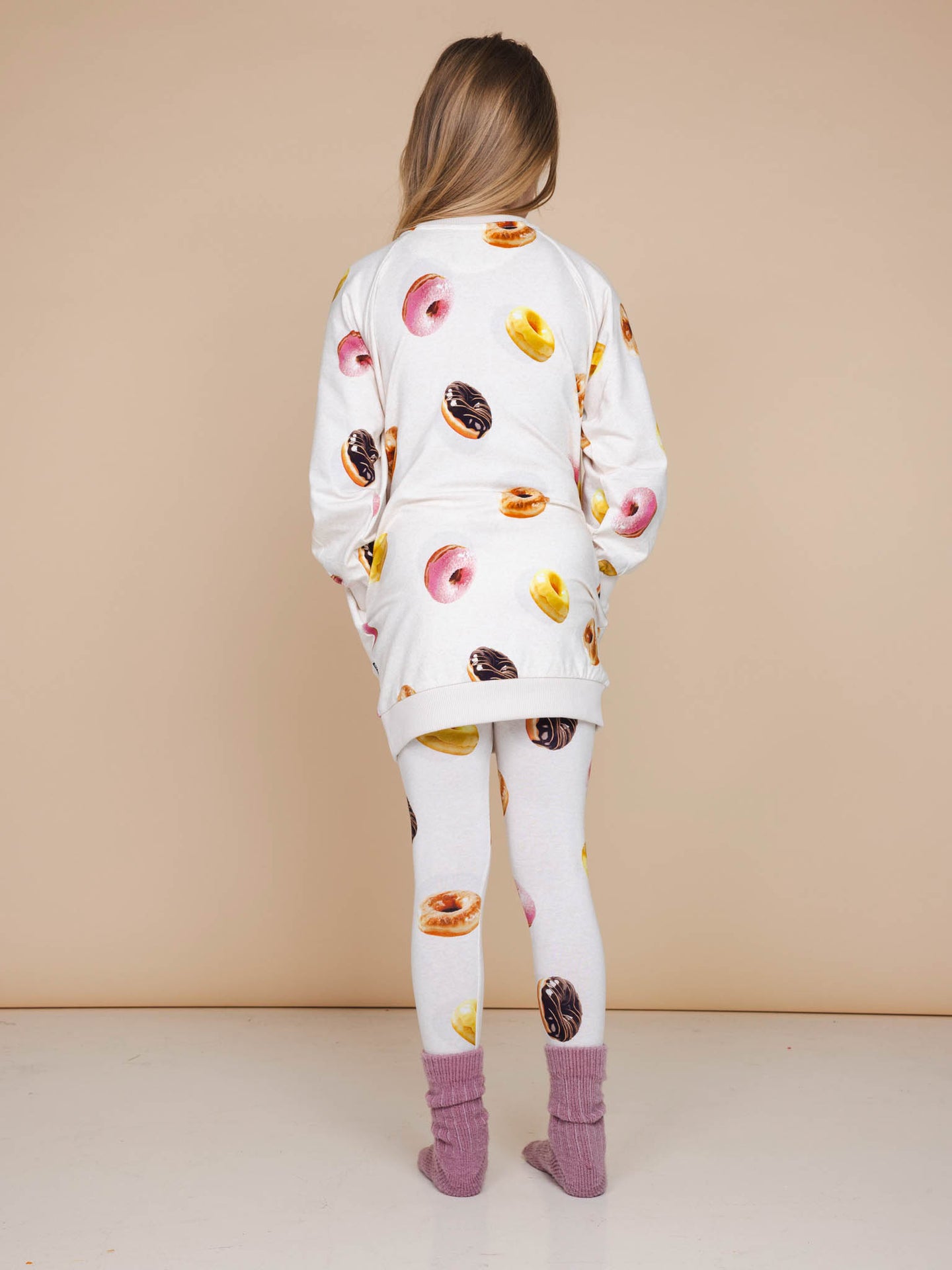 Donuts Sweater Dress en Legging set Kids - SNURK