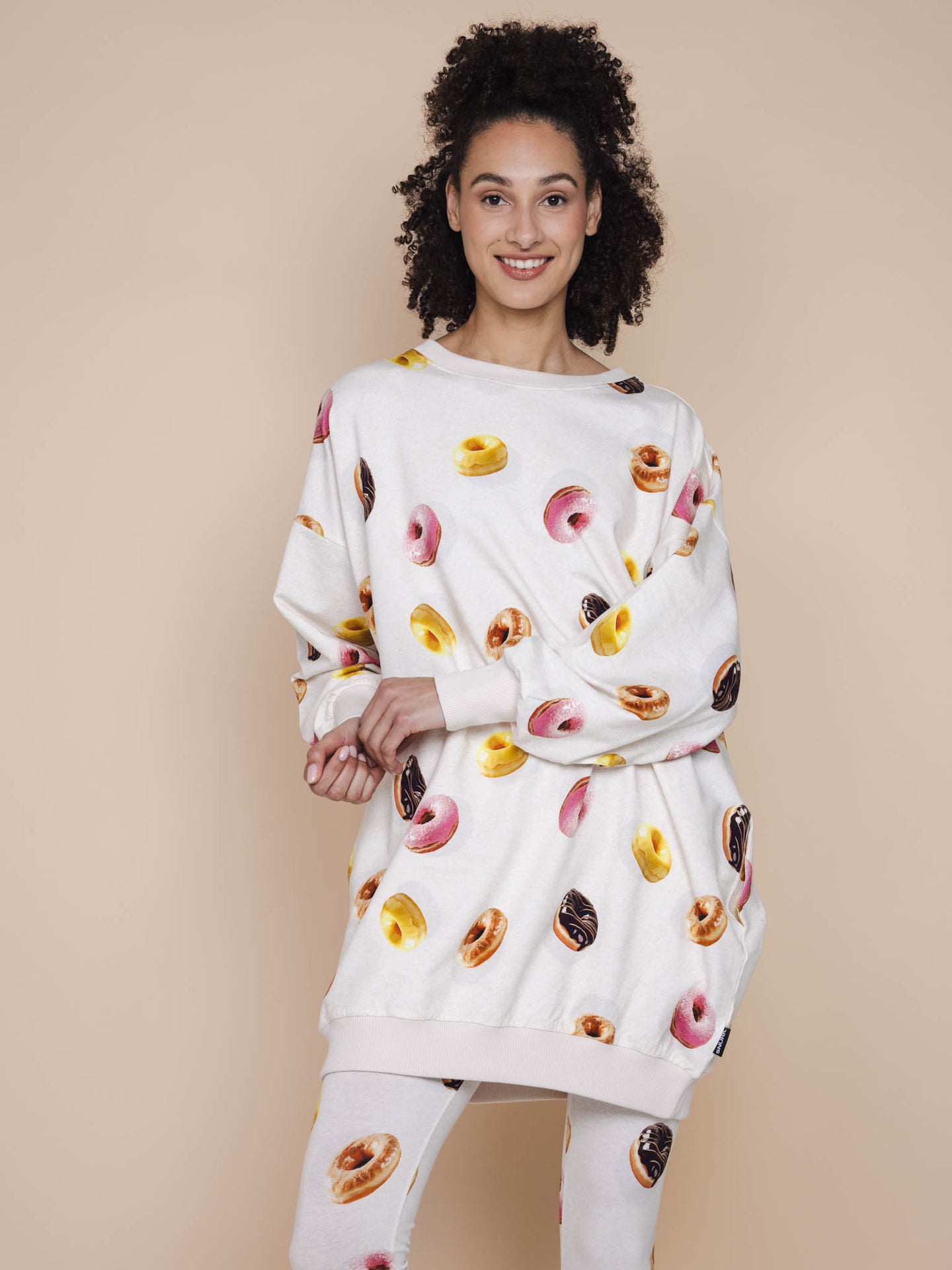 Donuts Sweater Dress Dames - SNURK
