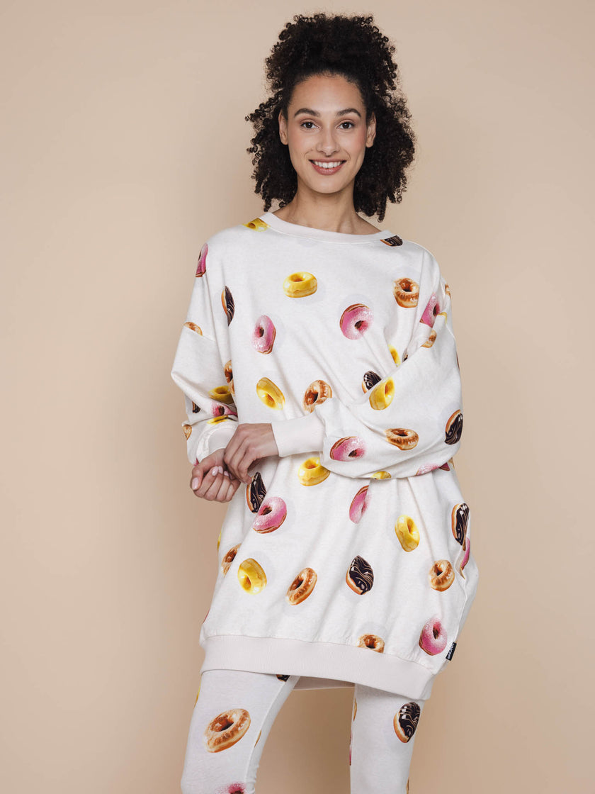 Donuts Sweater Dress Damen