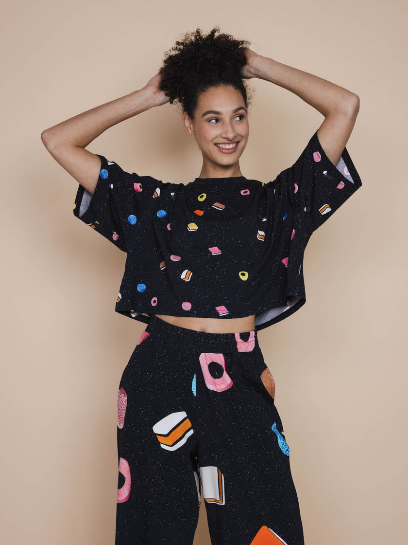 Drop It Cropped T-shirt Dames