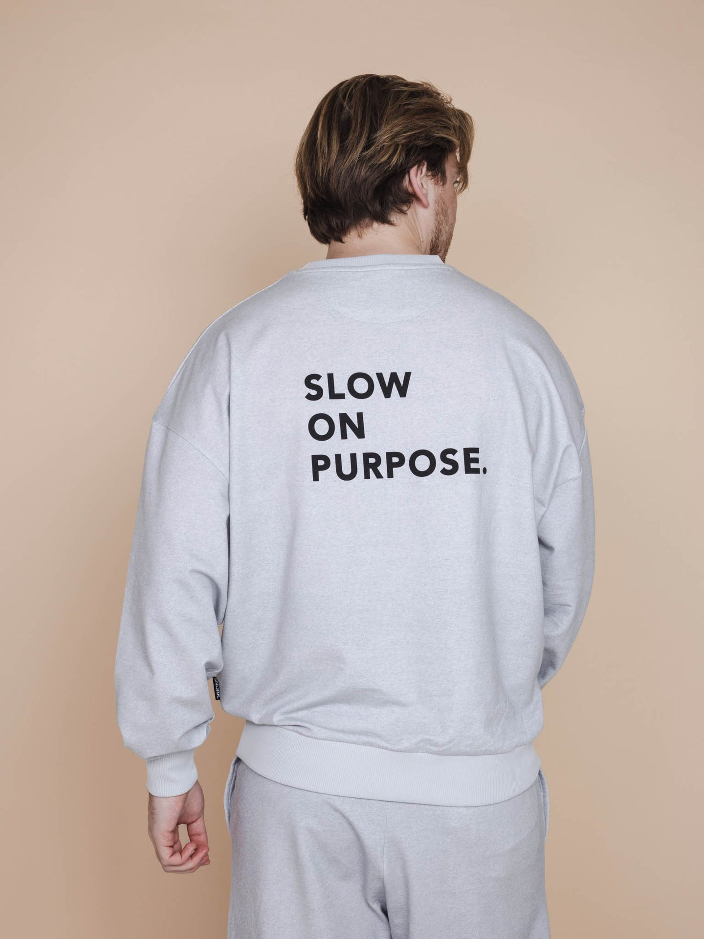 Slow Grey Sweater Unisex - SNURK