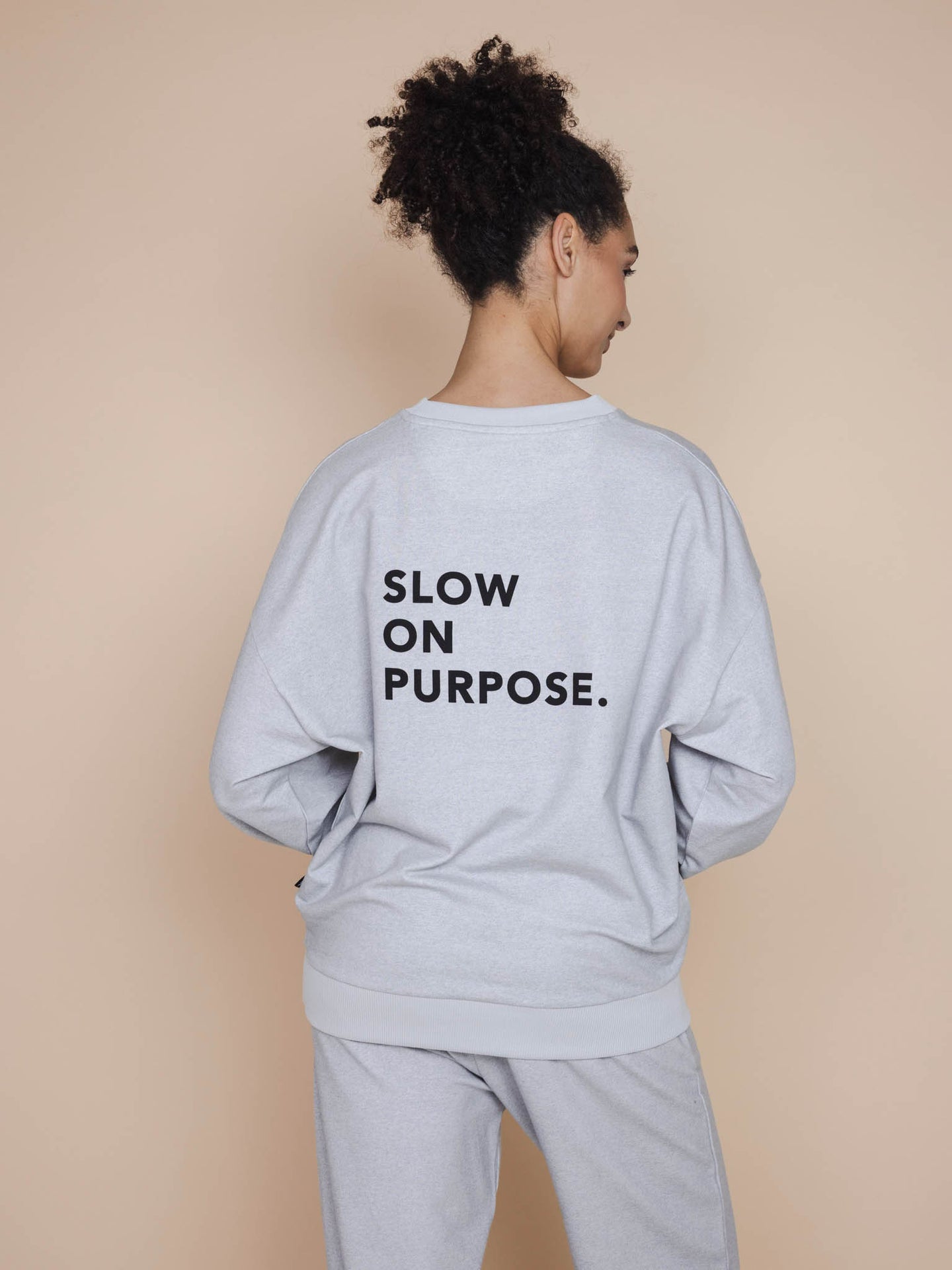 Slow Grey Sweater en Broek set Unisex - SNURK