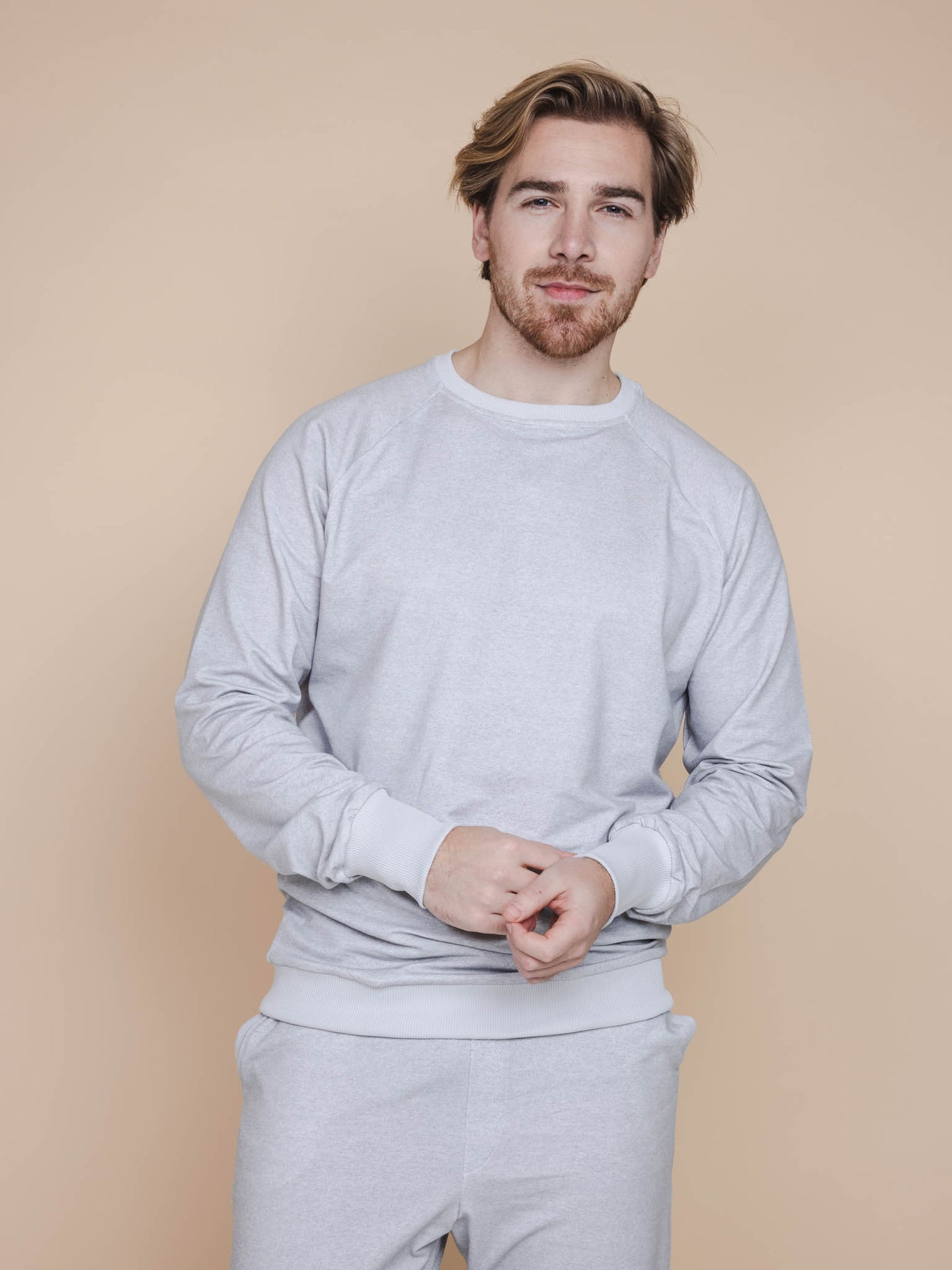 Slow Grey Sweater Heren - SNURK