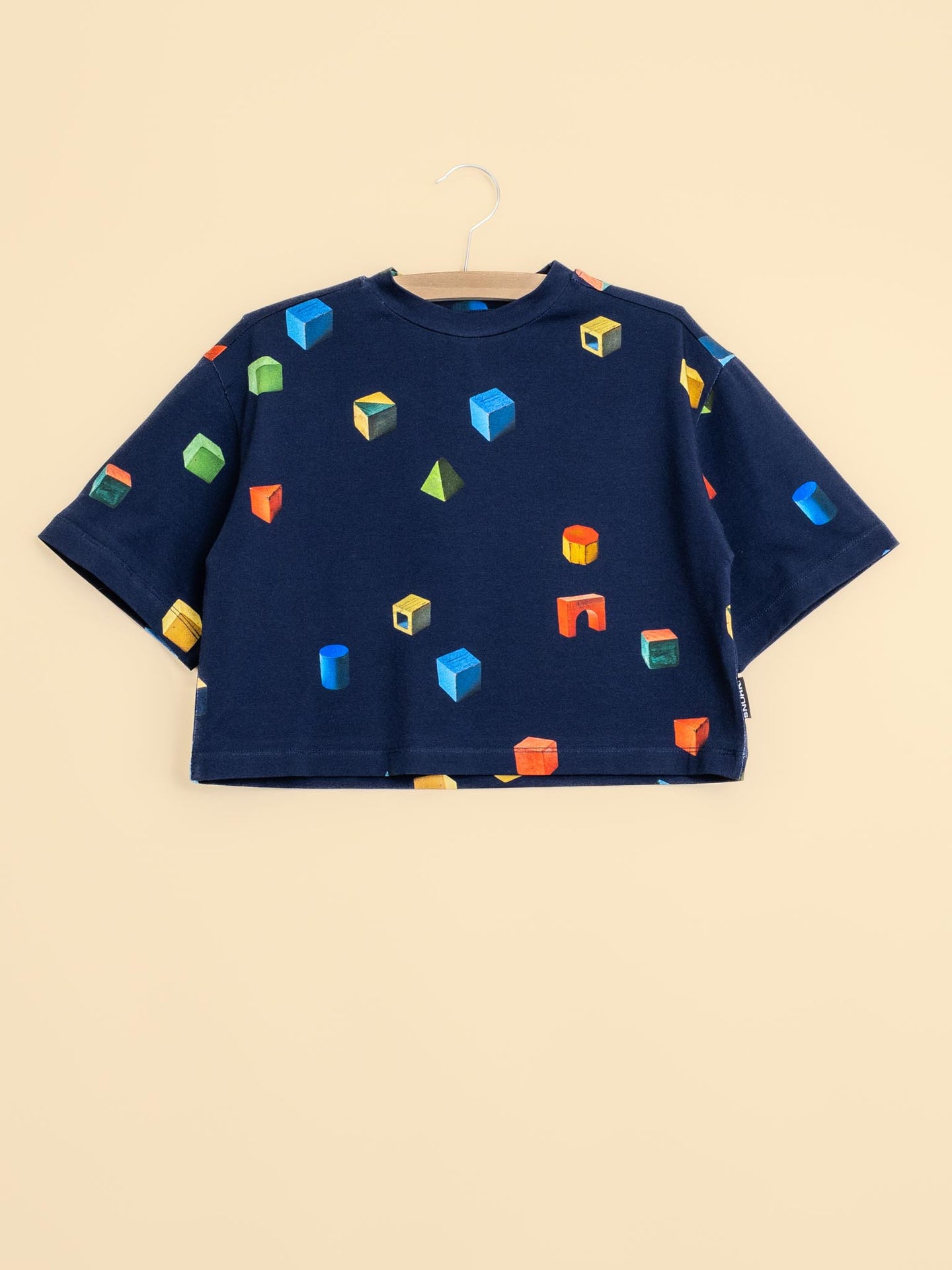 Building Blocks Cropped T-Shirt Kids - SNURK