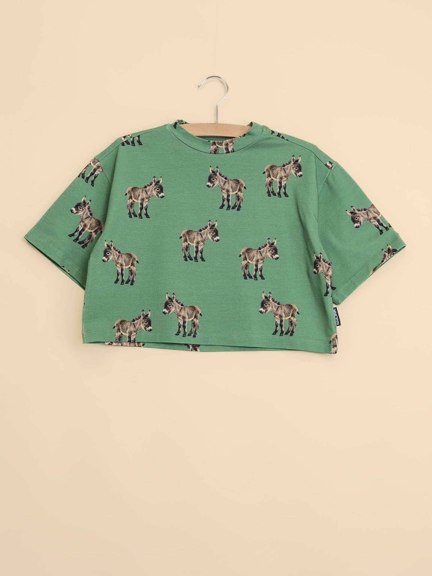 Donkeys Cropped T-Shirt Kids - SNURK