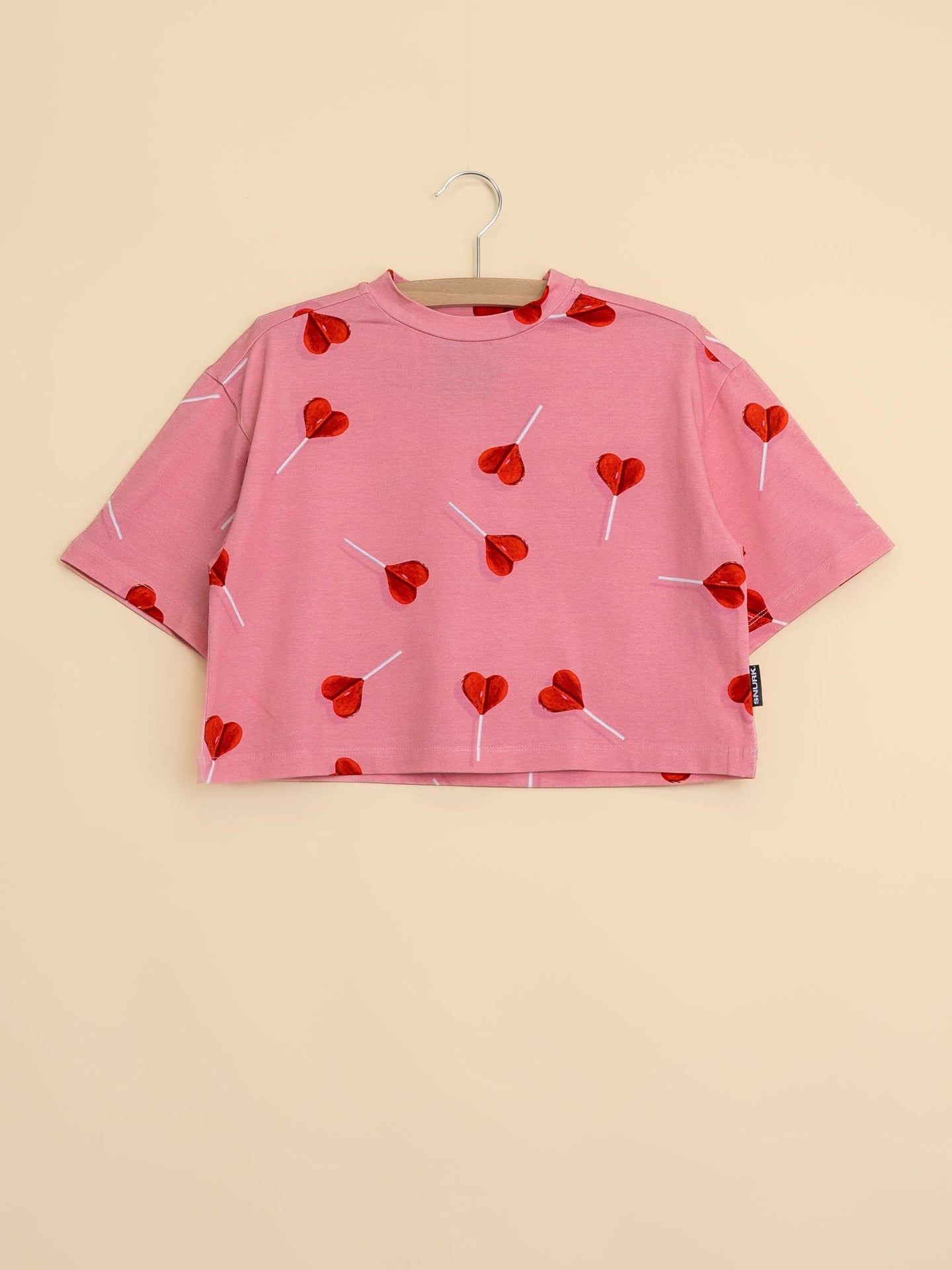 Lollipop Love Cropped T-Shirt Kids - SNURK