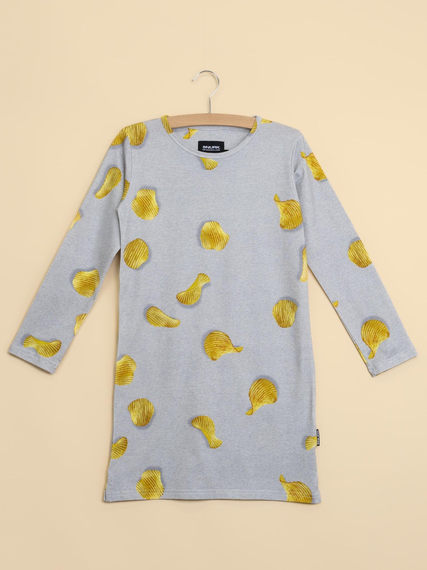Chips Long Sleeve Dress Kids - SNURK