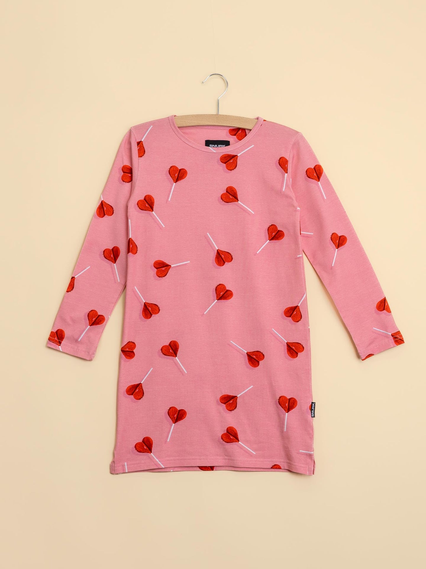 Lollipop Love Long Sleeve Dress Kids - SNURK