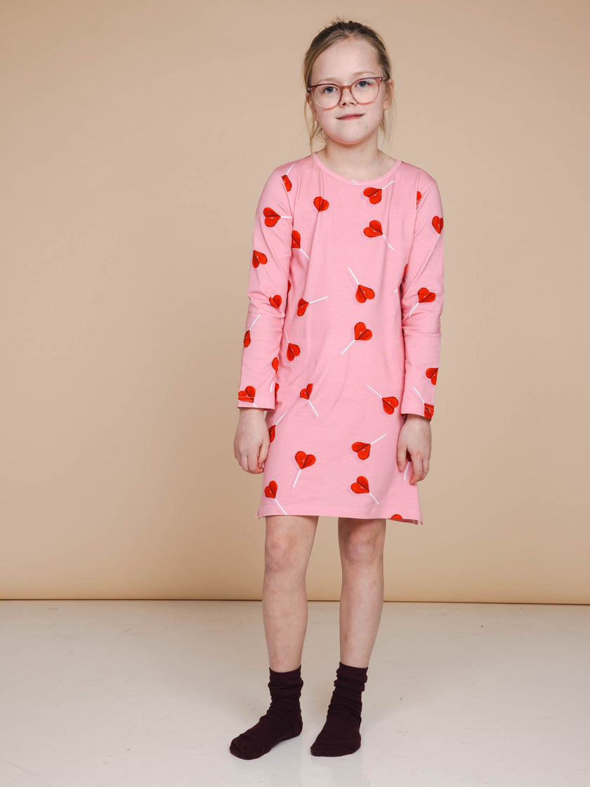 Lollipop Love Long Sleeve Dress Kids