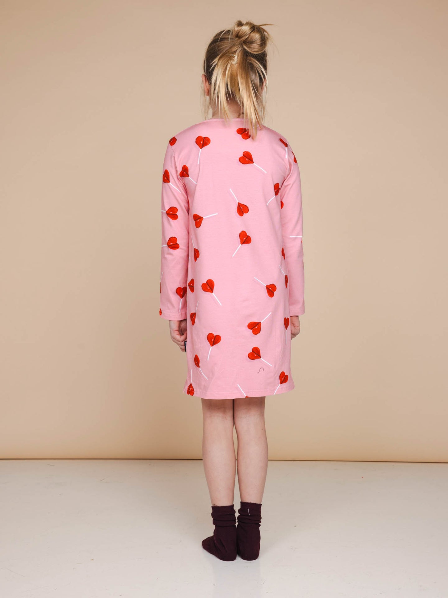 Lollipop Love Long Sleeve Dress Kids - SNURK