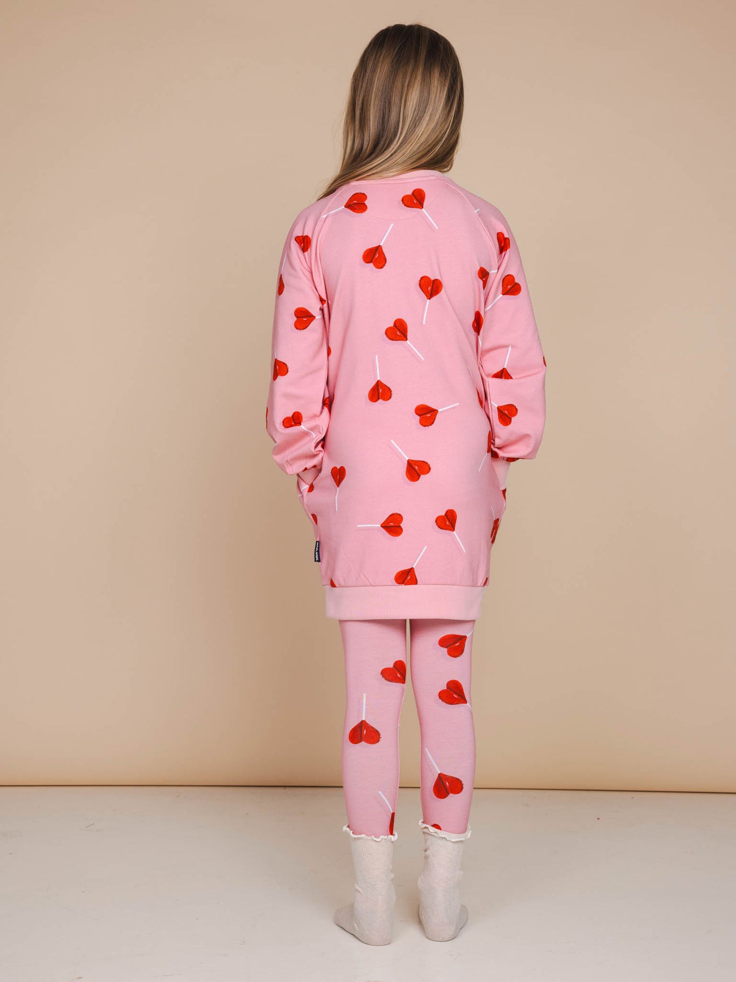 Lollipop Love Sweater Dress en Legging set Kids - SNURK