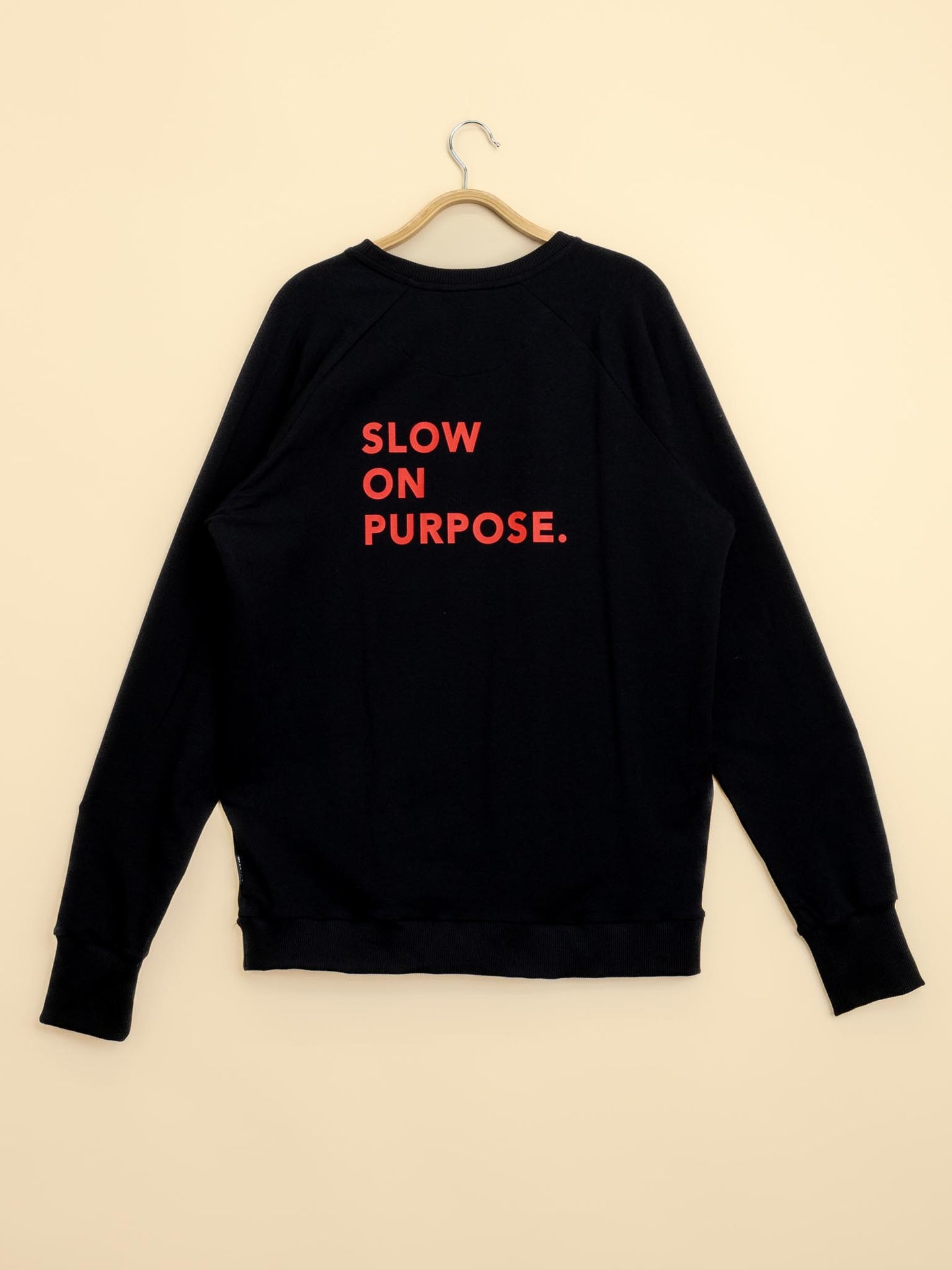 Slow Black Sweater Heren - SNURK