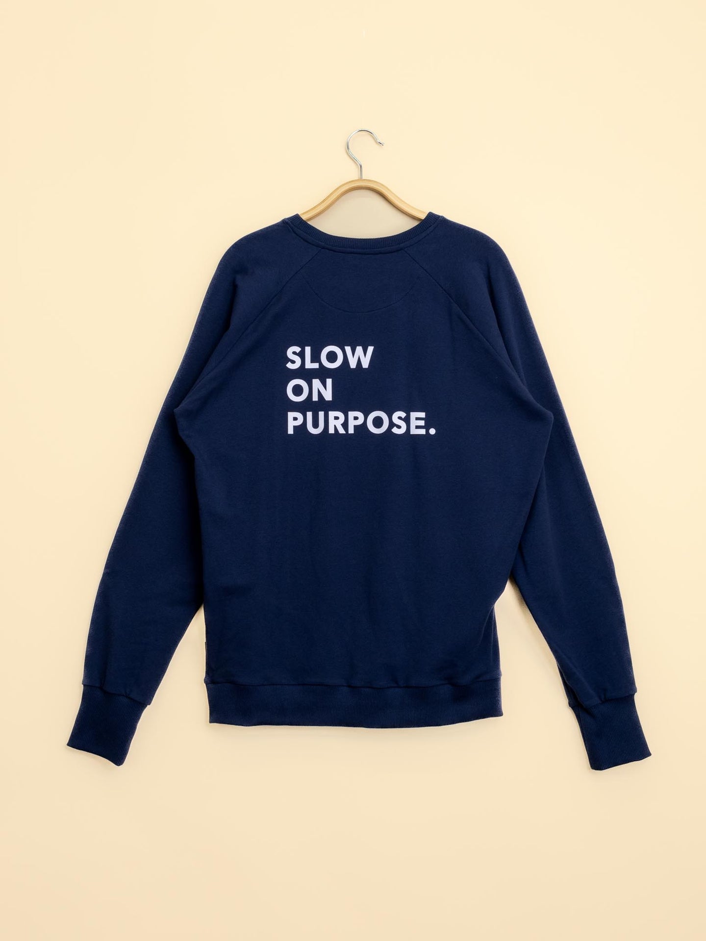 Slow Navy Sweater Heren - SNURK