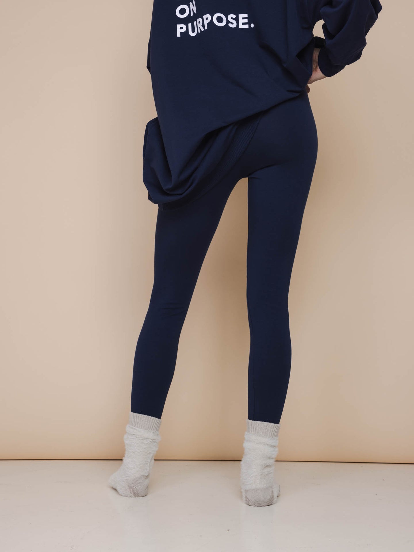 Navy Legging Dames - SNURK