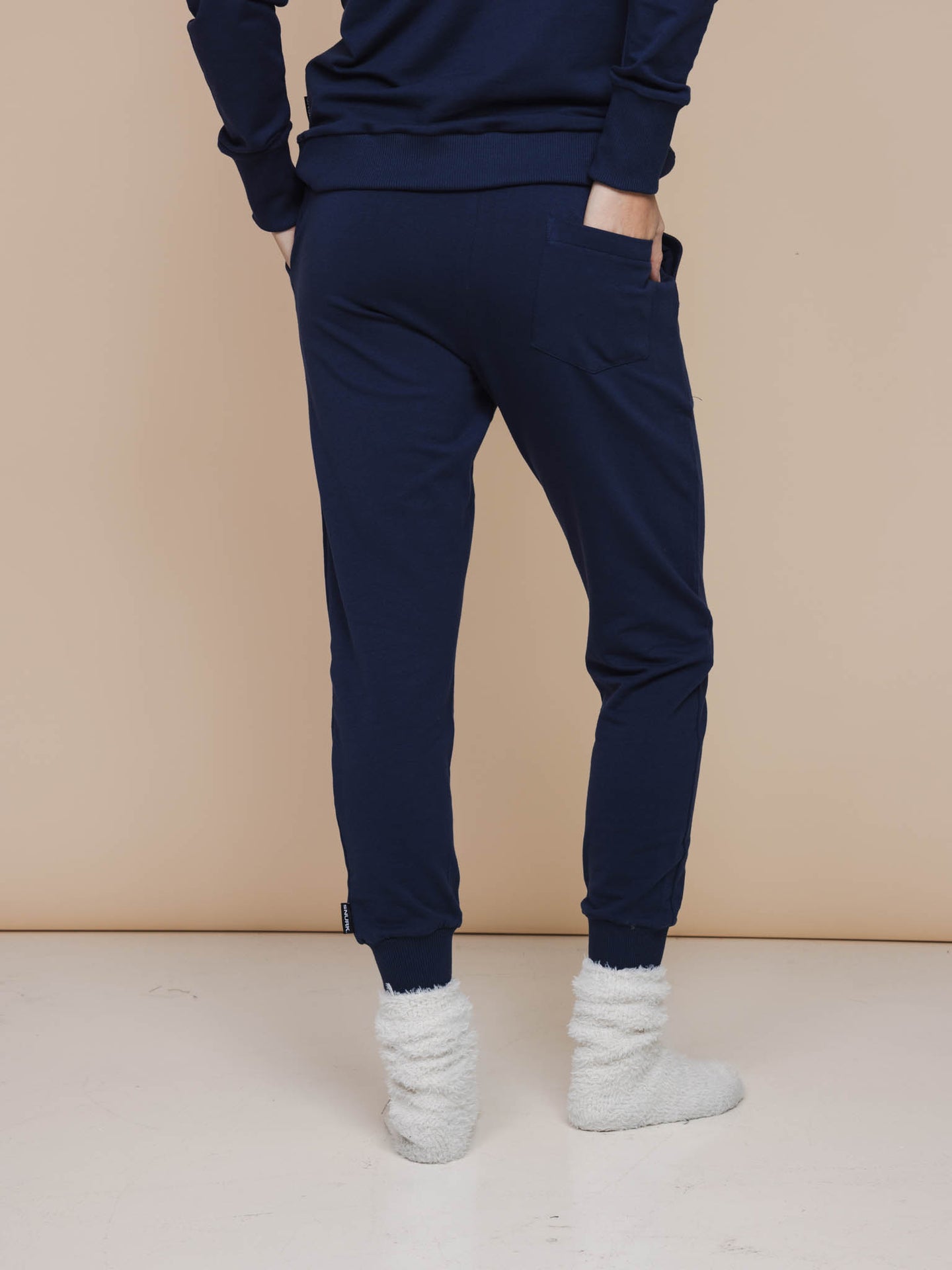 Slow Navy Sweater en Broek set Dames - SNURK