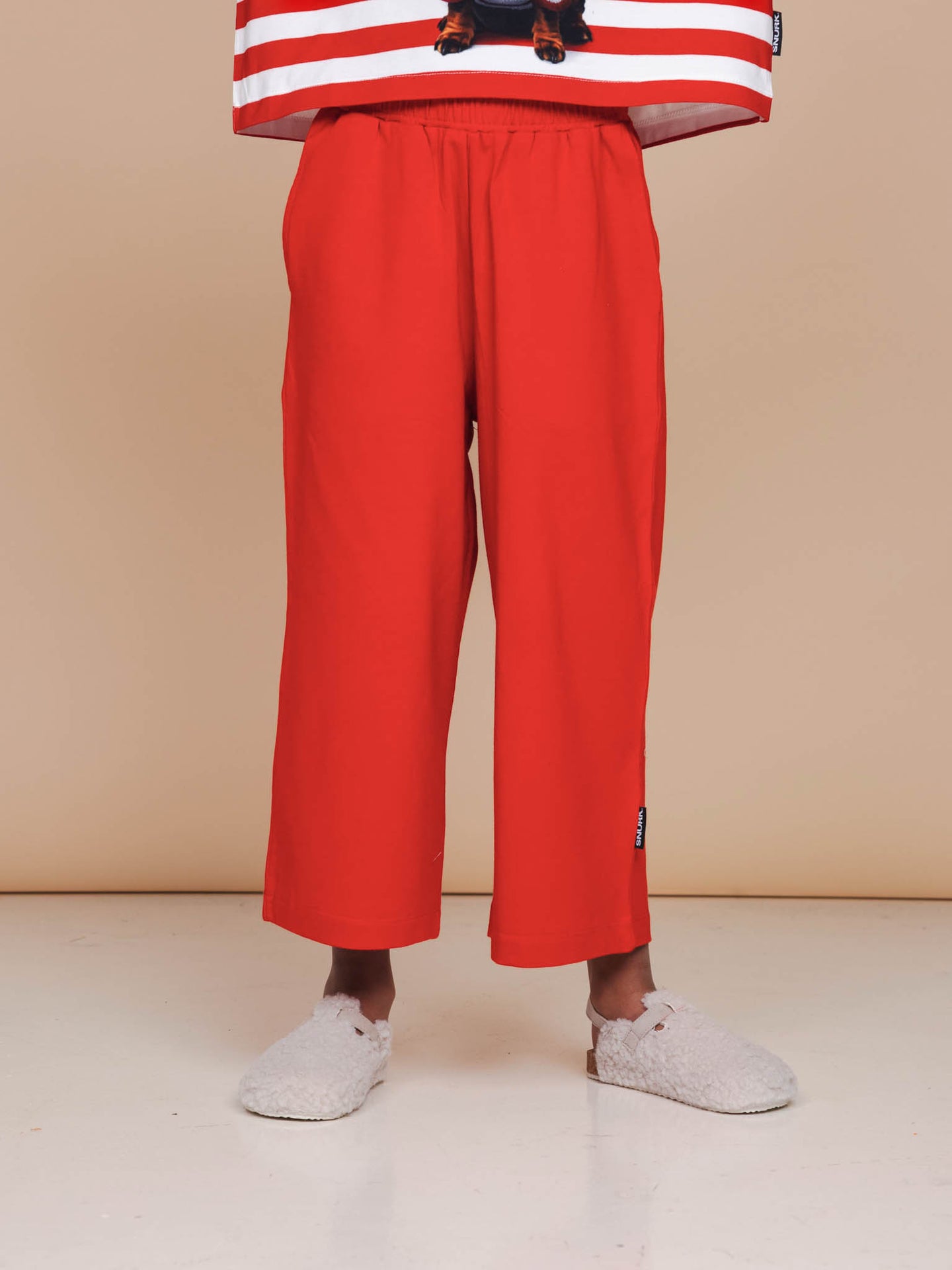 Red Wijde broek Kids - SNURK