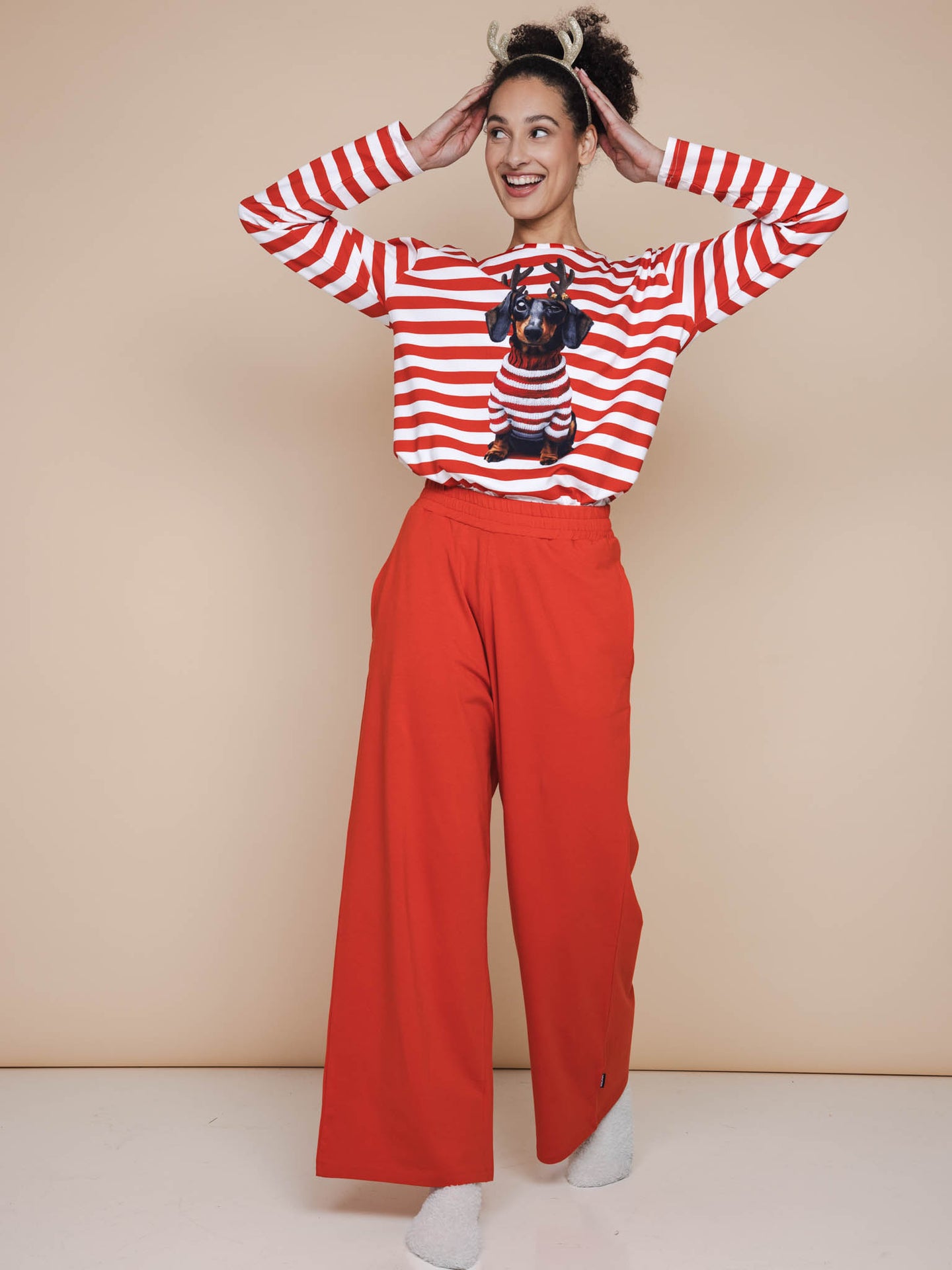 Red Wijde broek Dames - SNURK