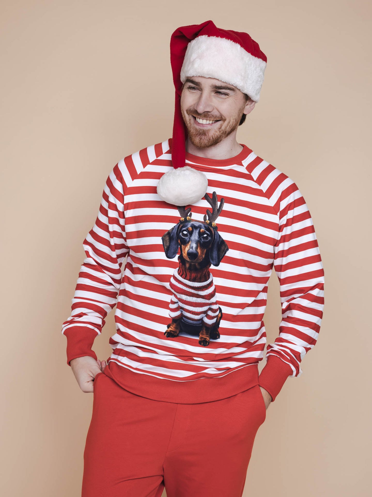 Pierre Xmas Sweater en Broek set Heren - SNURK