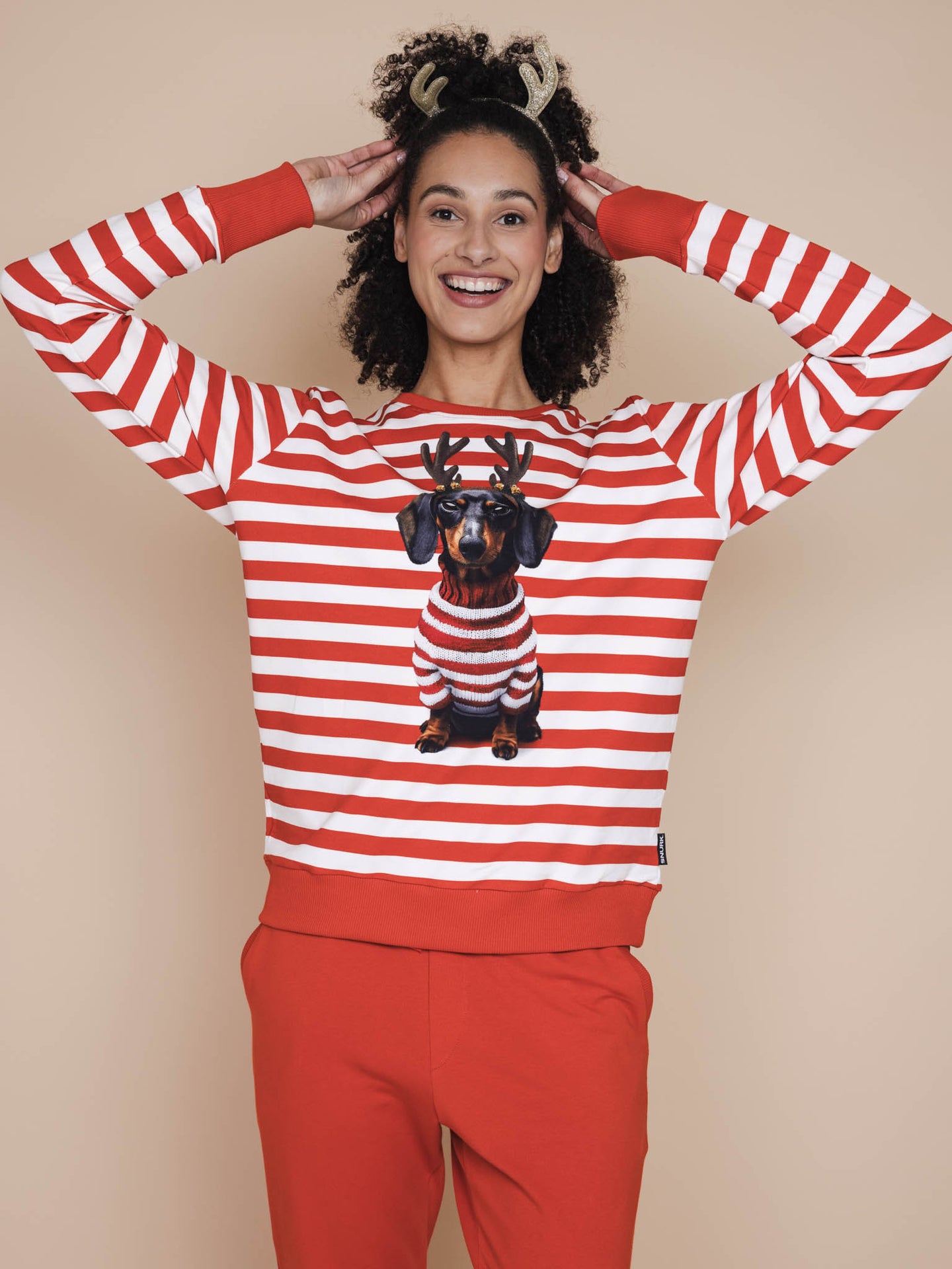 Pierre Xmas Sweater en Broek set Dames - SNURK
