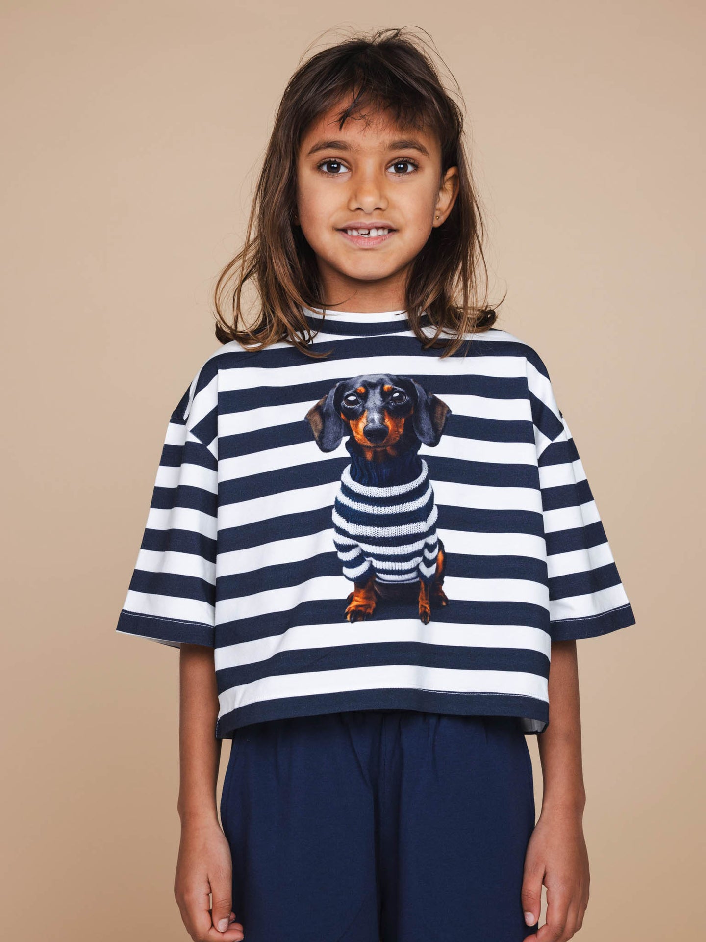 Pierre Cropped T-Shirt Kids - SNURK