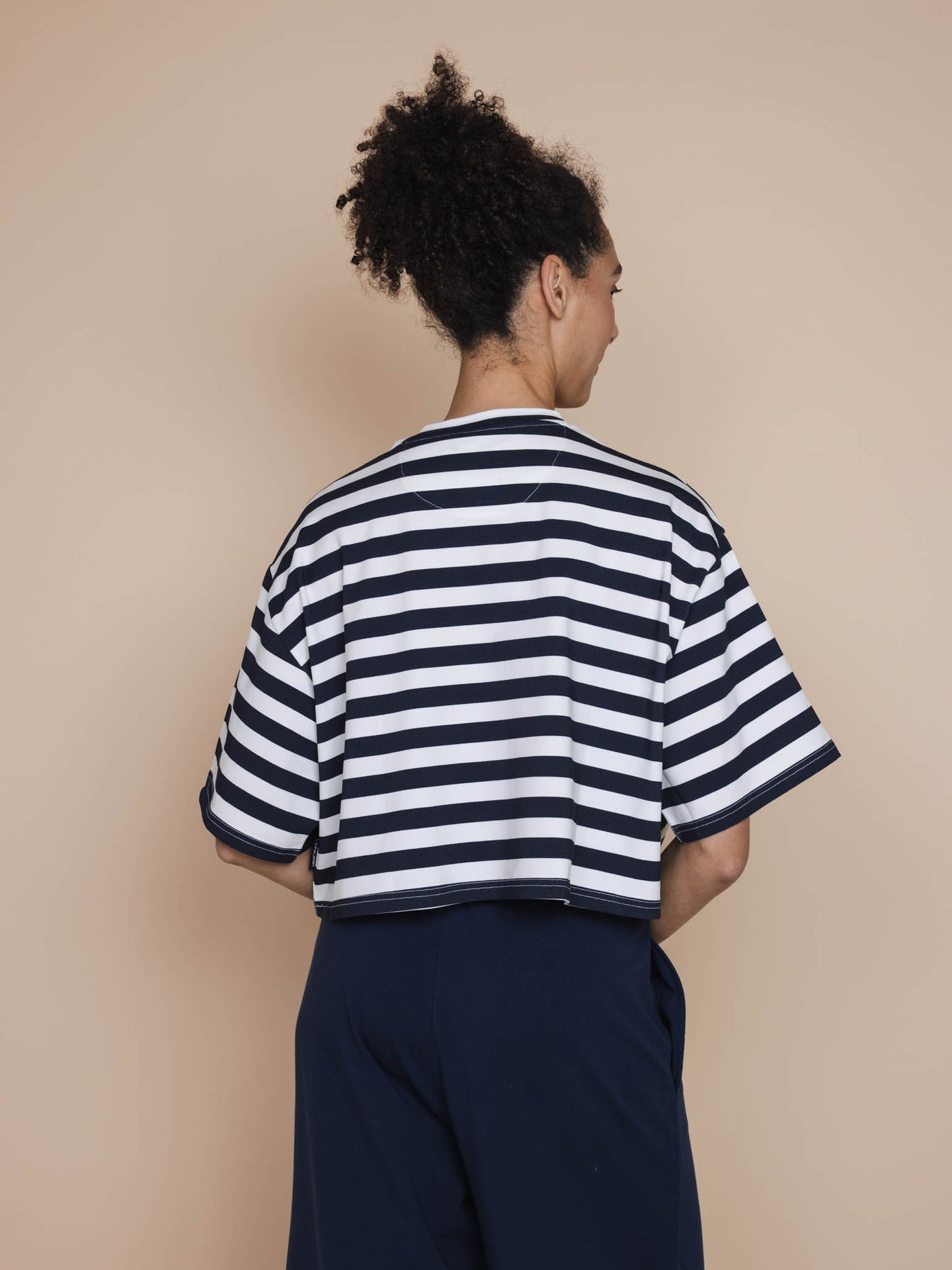 Pierre Cropped T-Shirt en Wijde broek set Dames - SNURK