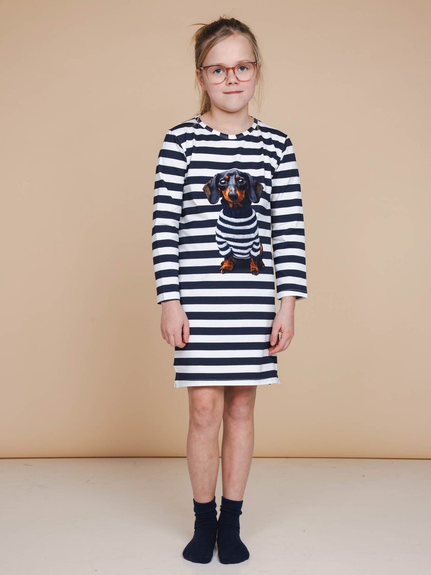 Pierre Long Sleeve Dress Kids