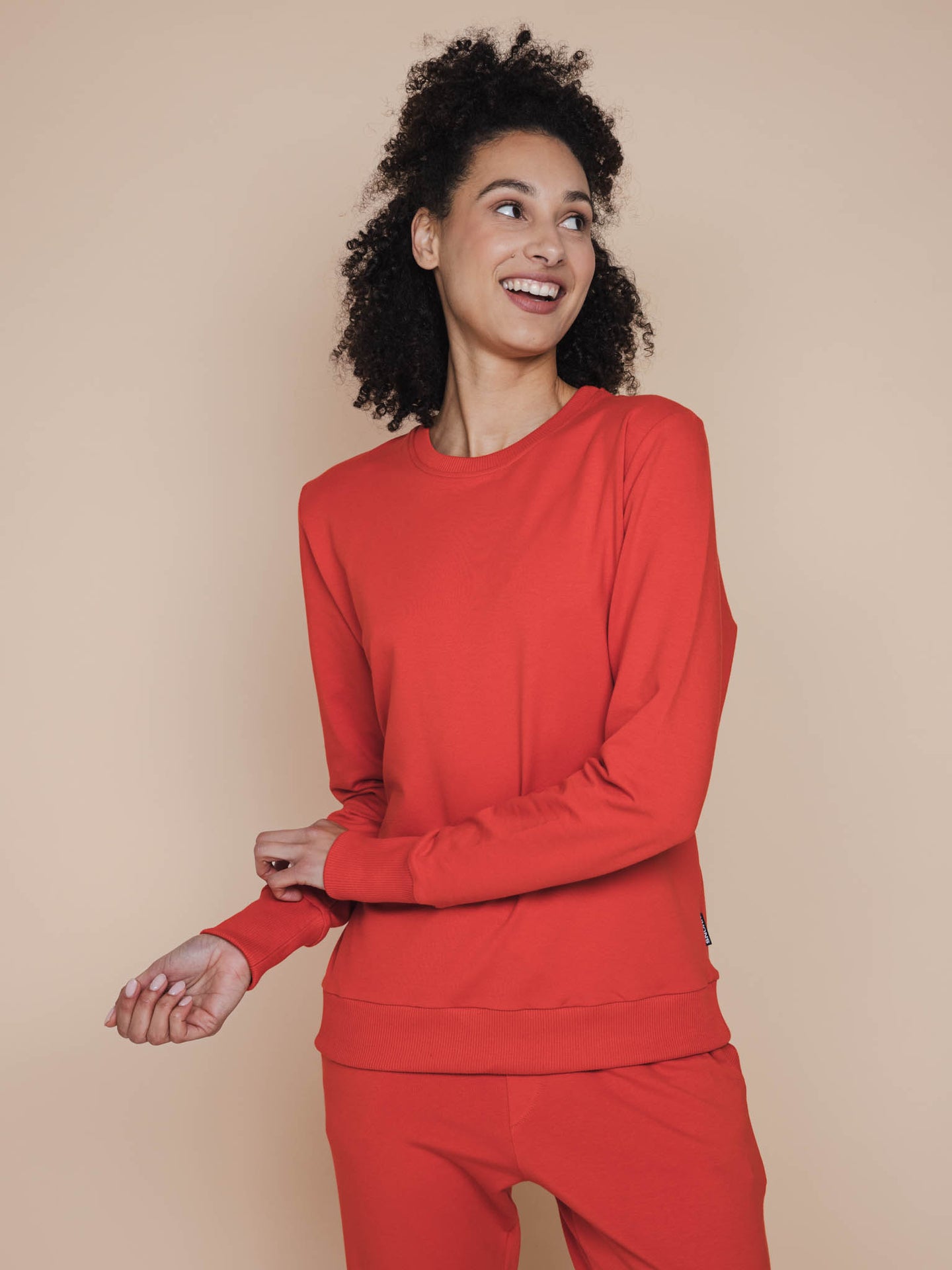 Slow Red Sweater en Broek set Dames - SNURK