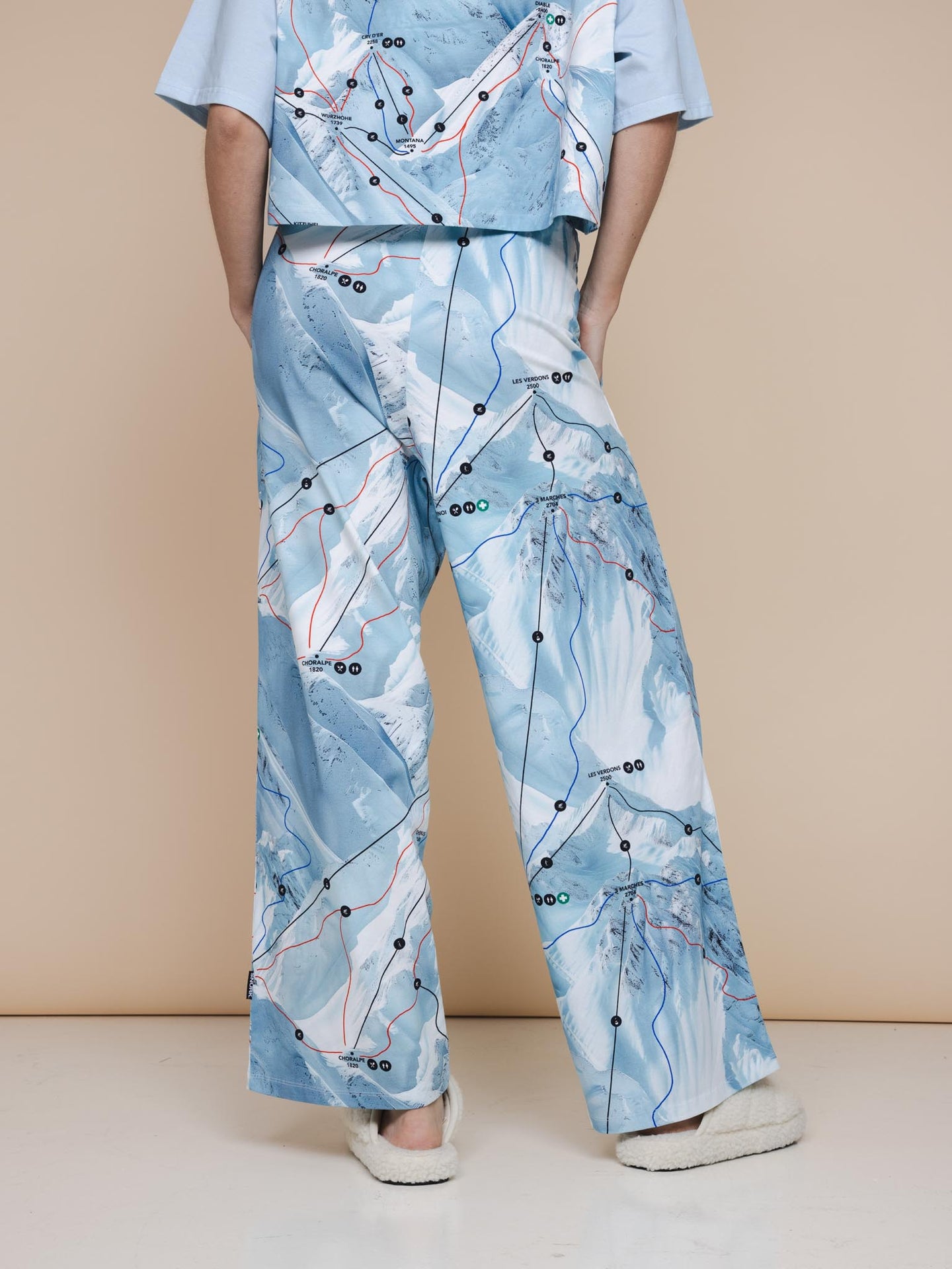 Skiordner weite Hose Damen